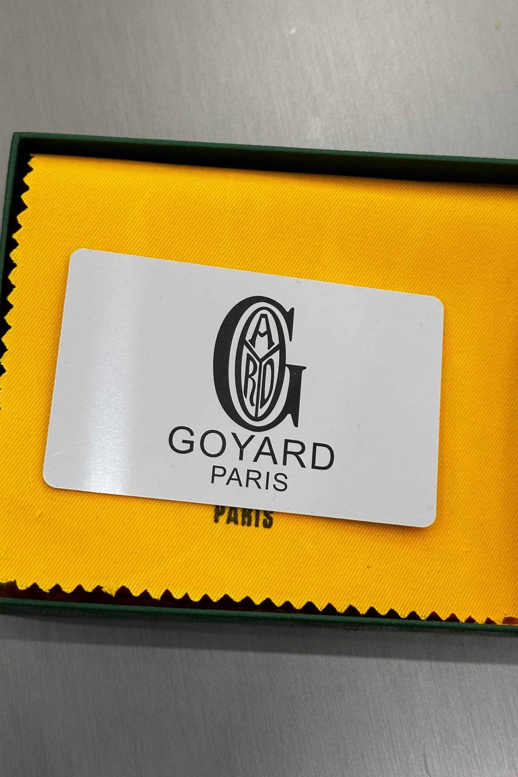 Goyard Victoire Wallet Yellow - MAGIC CITY