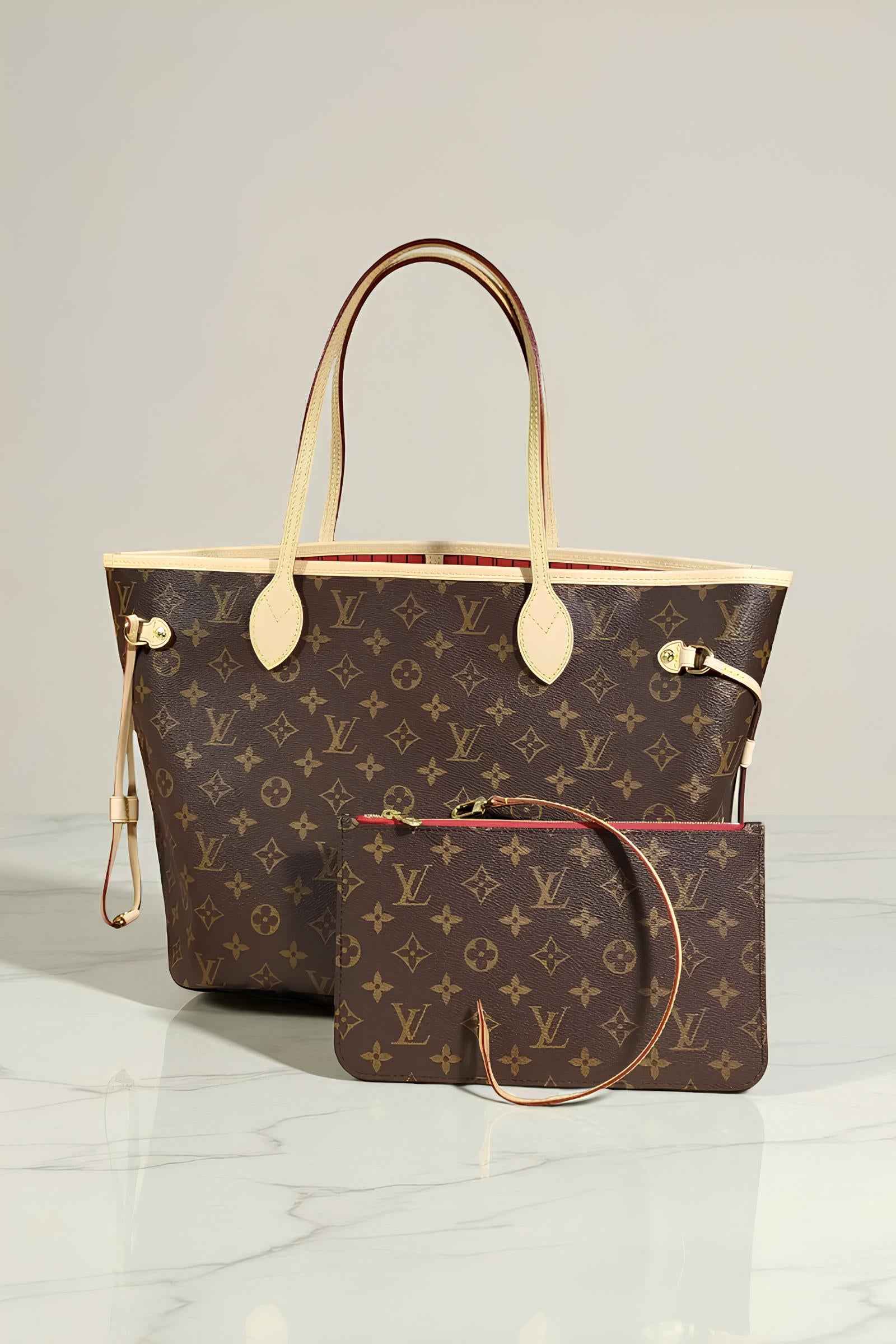 Louis V Neverfull BAG - Brown