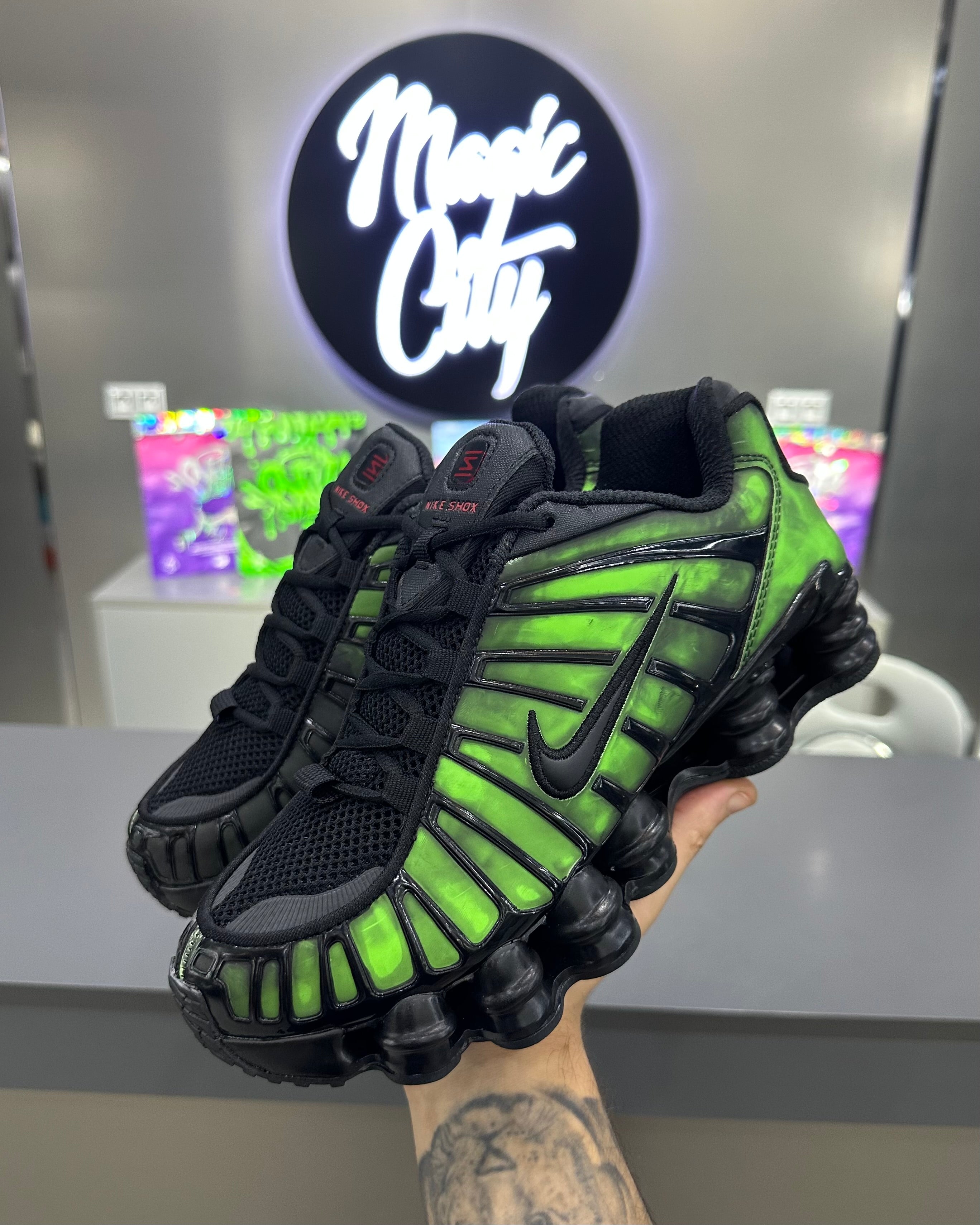 Nike Shox Thermoréactif - Green