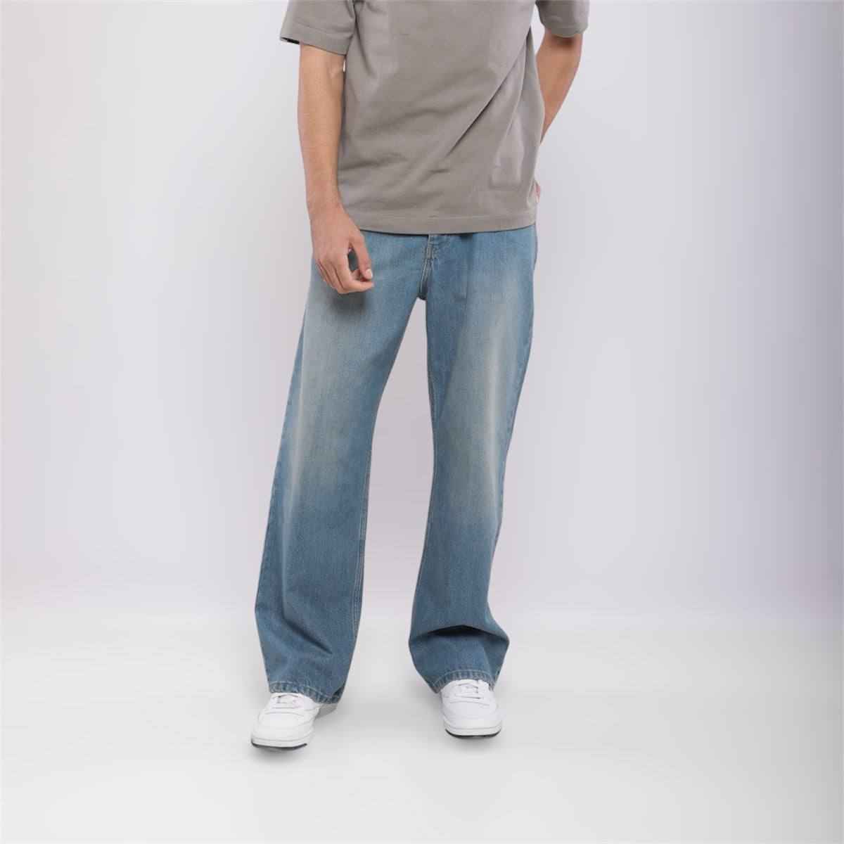Billiorich Pantalon large en denim - MAGIC CITY