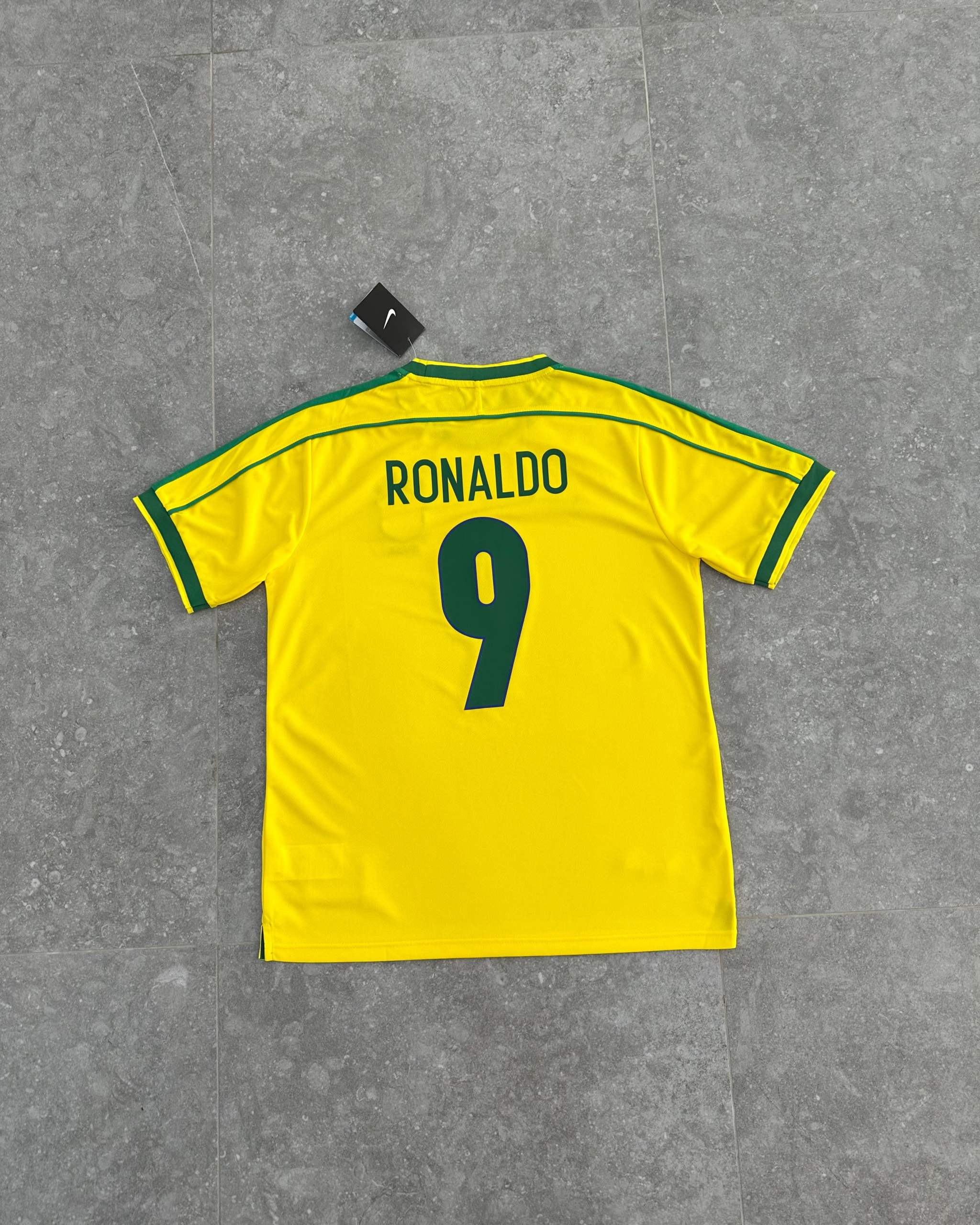 Nike Brazil 1998 Reissue Soccer Replica Jersey Varsity Ronaldo