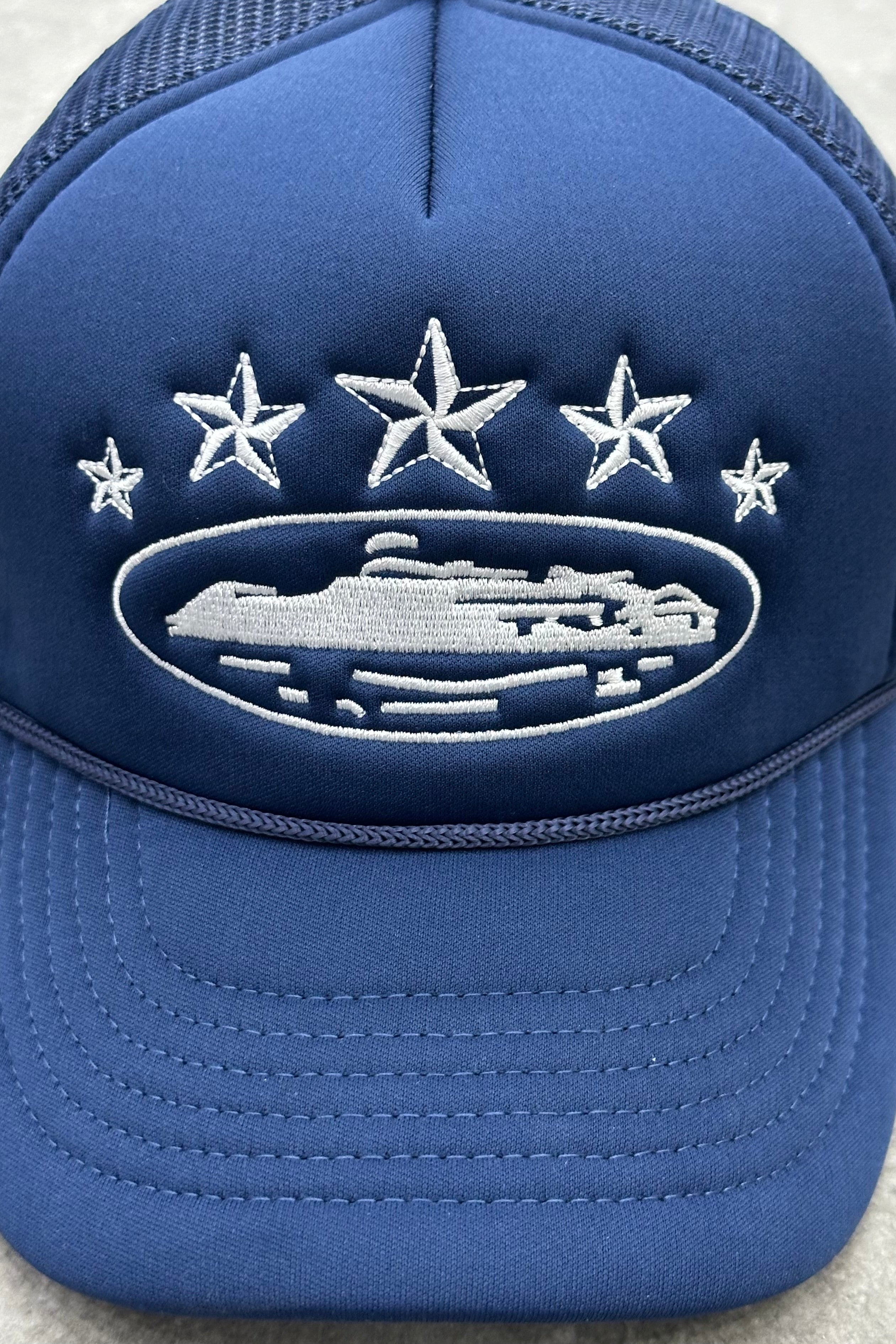 CORTEIZ 5 STARZ Alcatraz Trucker Hat – Bleu - MAGIC CITY