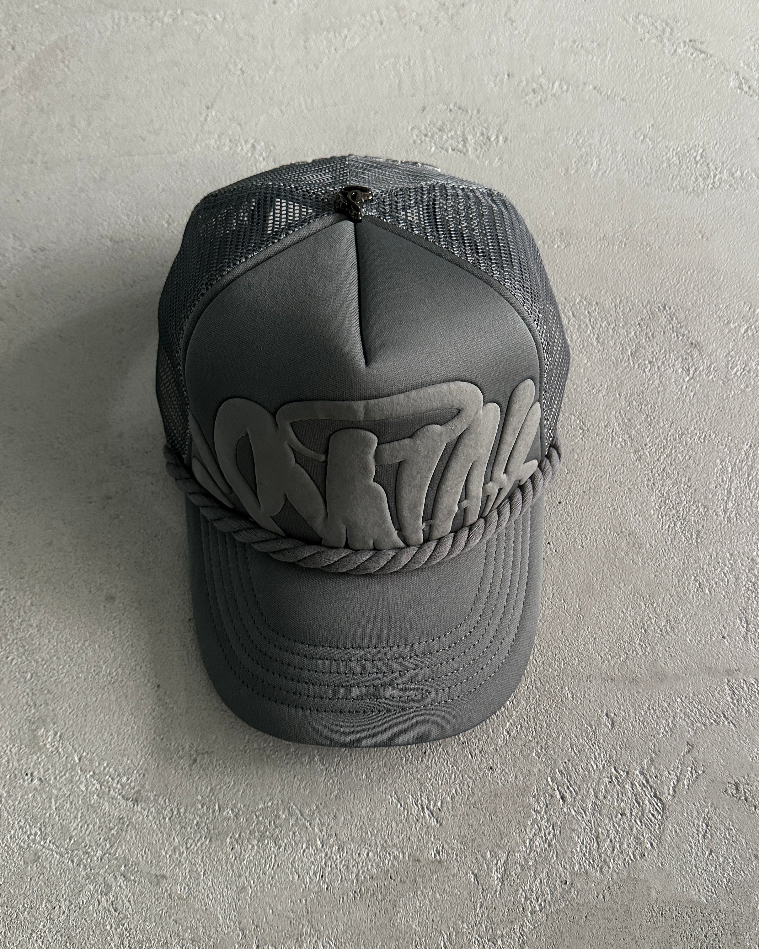 Syna World Rope Trucker Hat – Grey