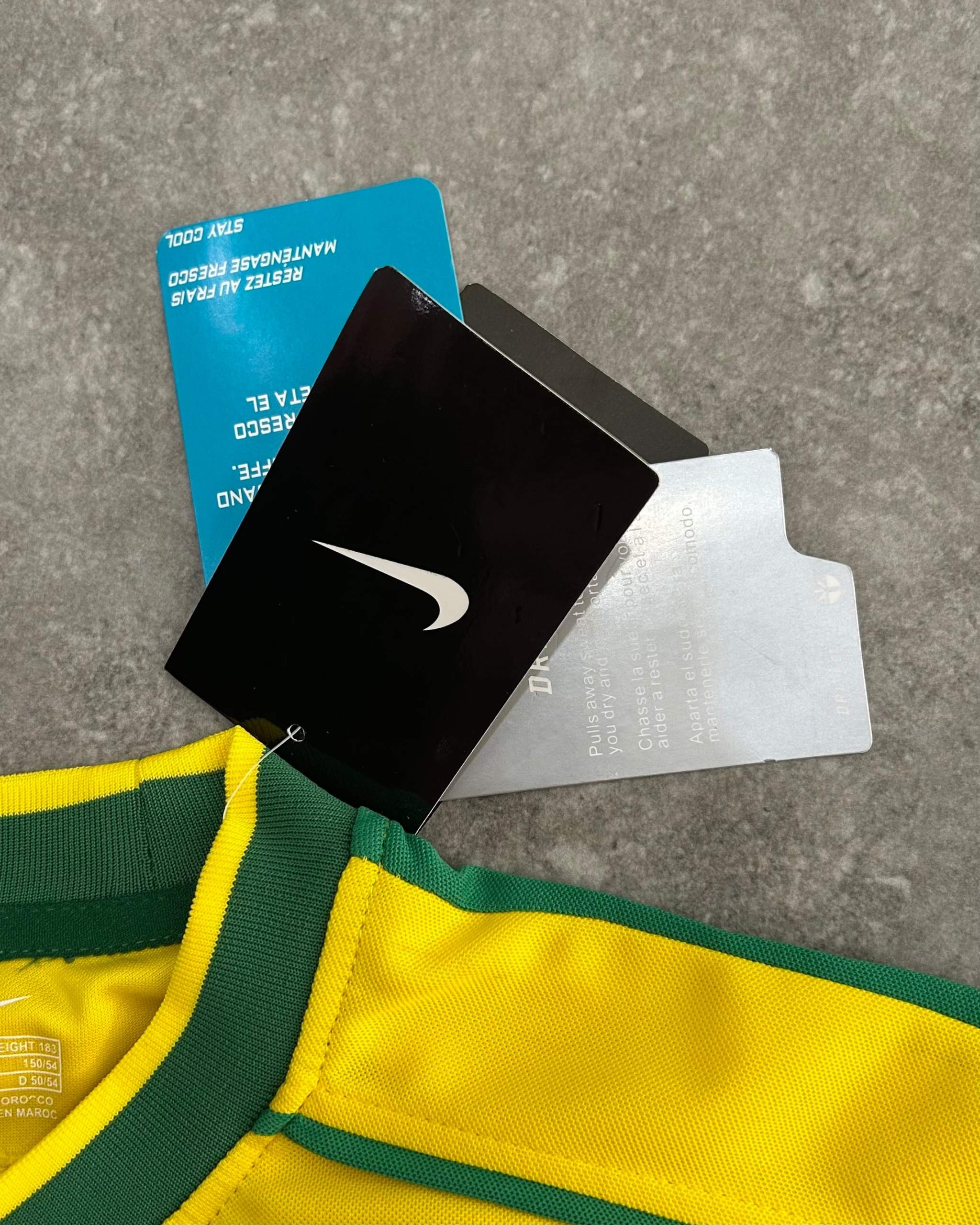 Nike Brazil 1998 Reissue Soccer Replica Jersey Varsity Ronaldo