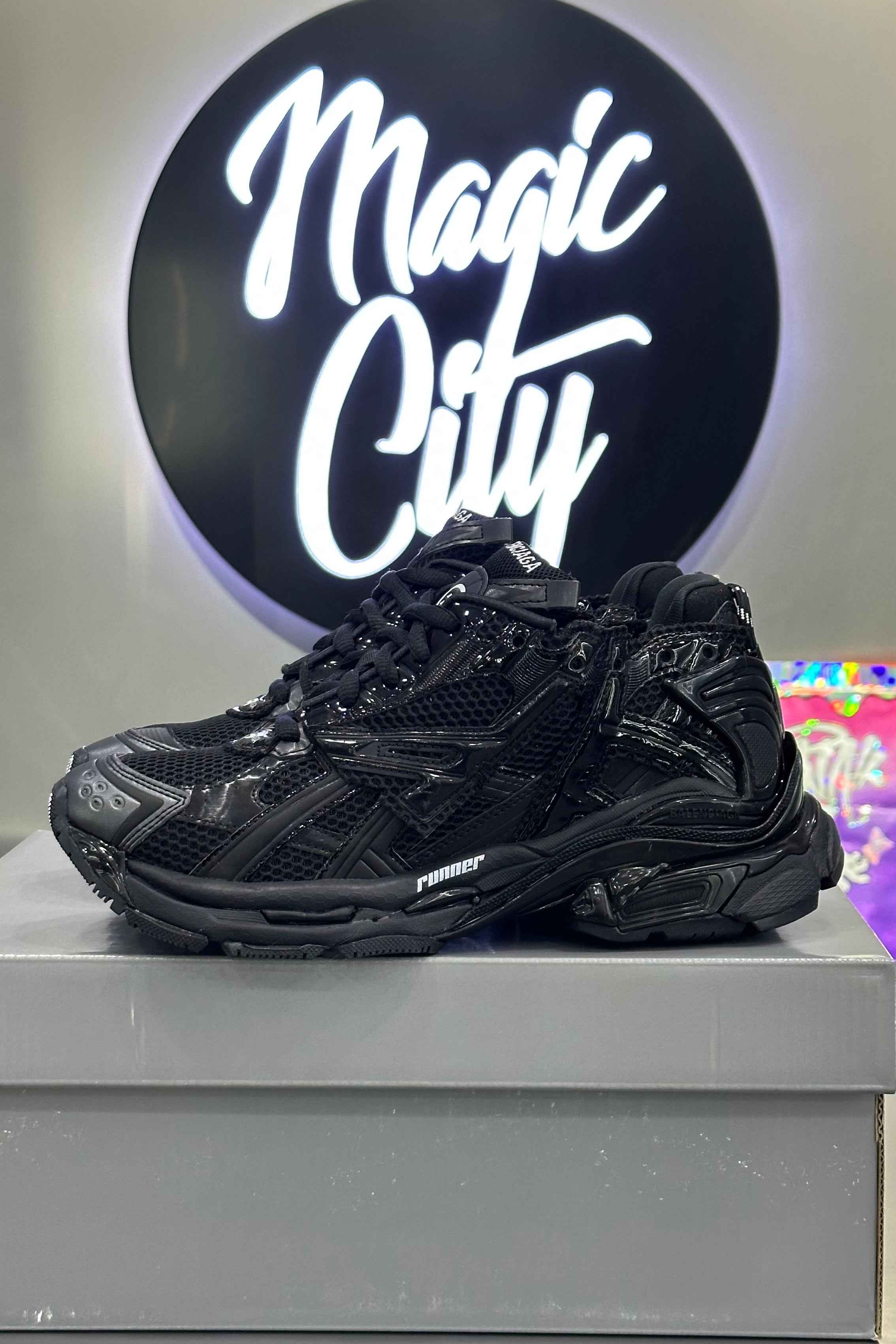 Balenciaga Runner Sneaker 'Black'