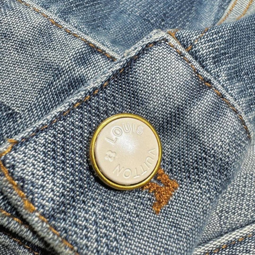 Louis V Damier Denim Skate Jacket