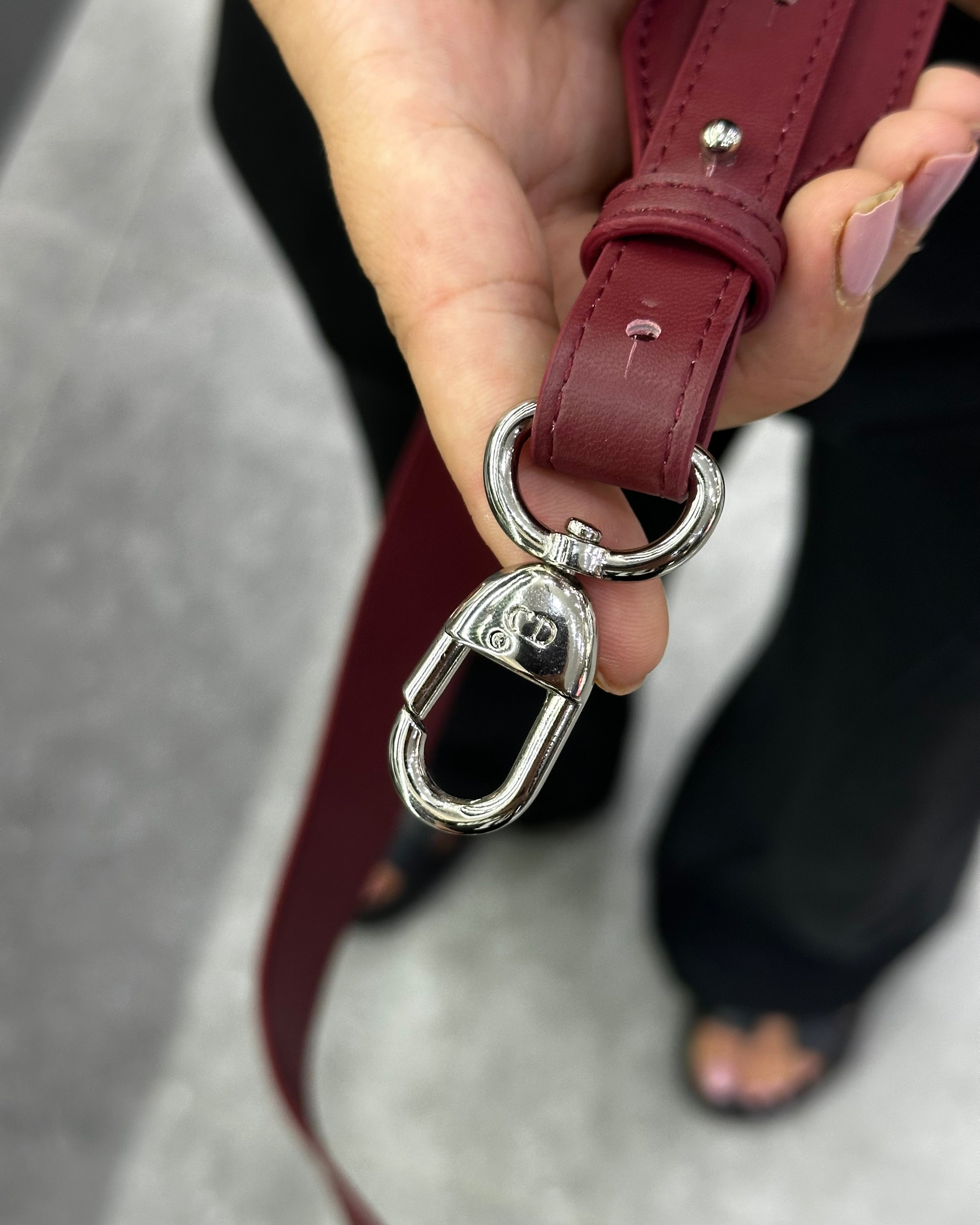 Dior Burgundy Cannage Leather Medium
Lady Dior