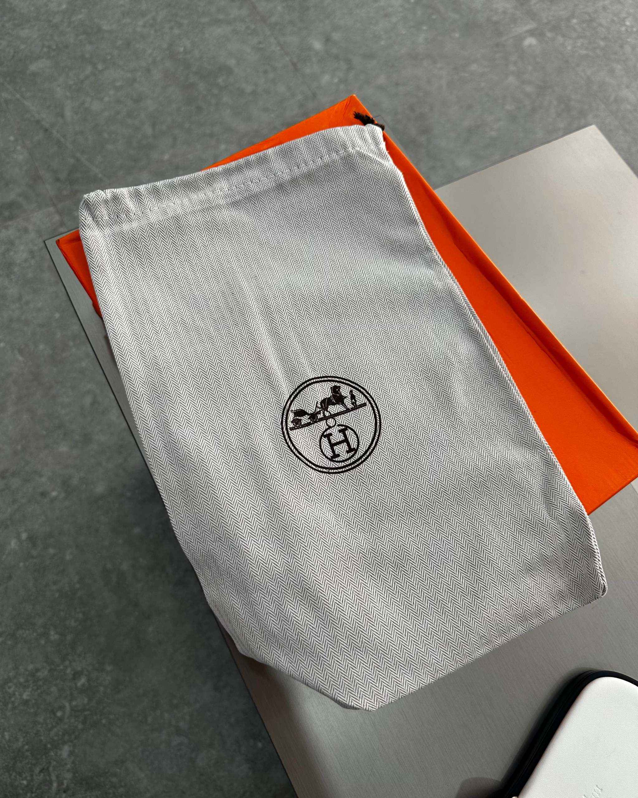 Hermês Sandal Izmir Orange / White - MAGIC CITY