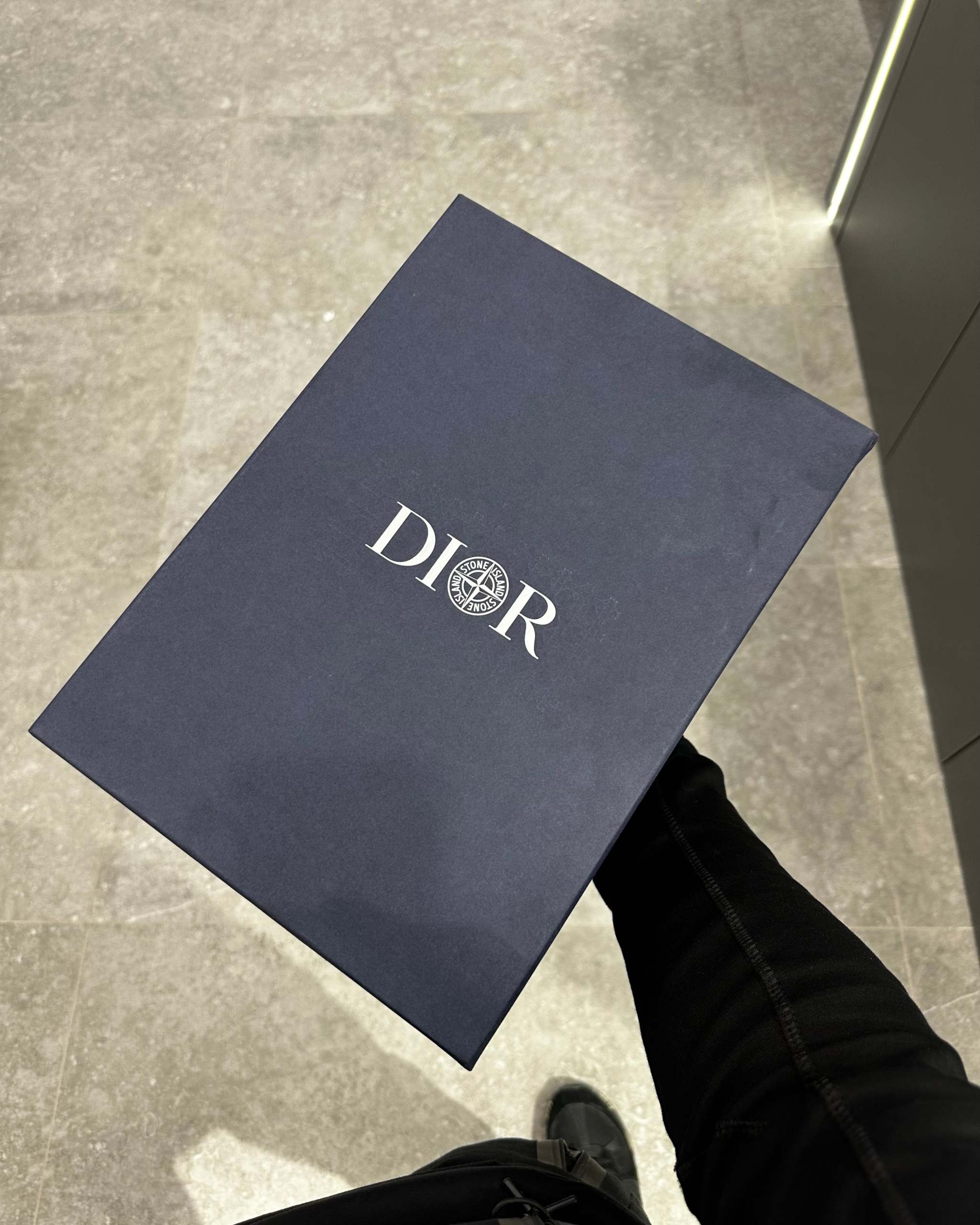 Dior x Stone island B30 Bleu Technical Mesh