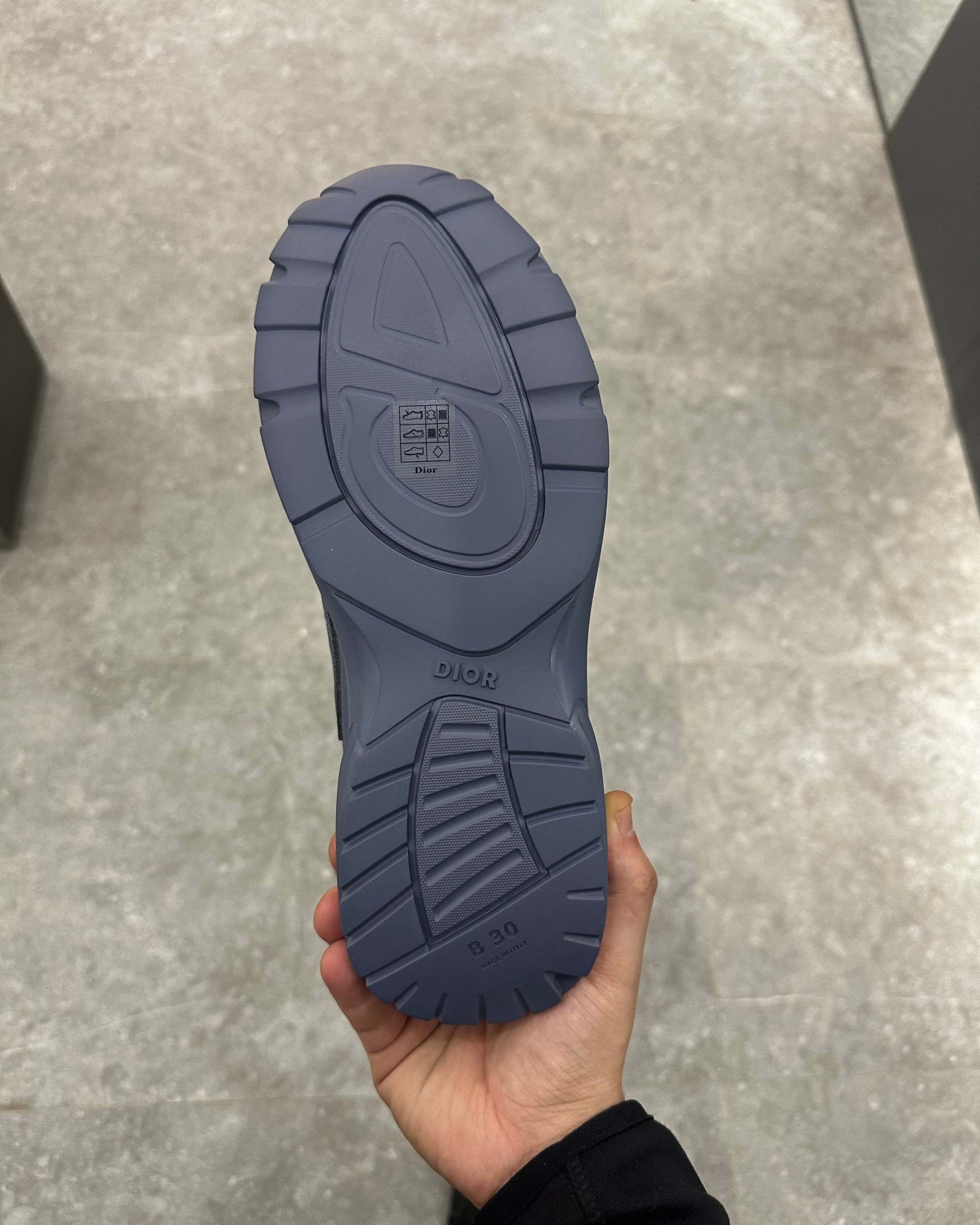 Dior x Stone island B30 Bleu Technical Mesh