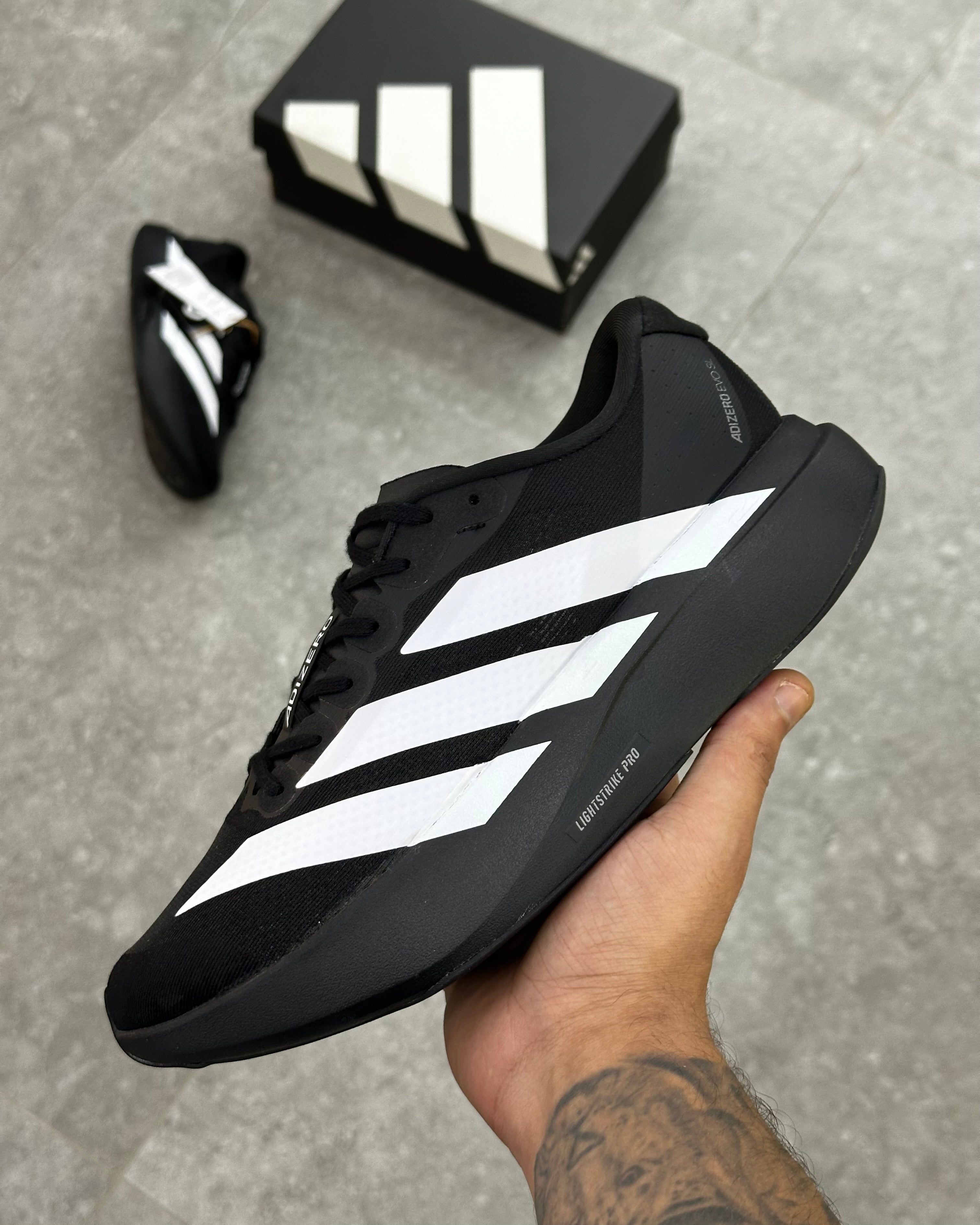Adidas Adizero Evo SL Black White