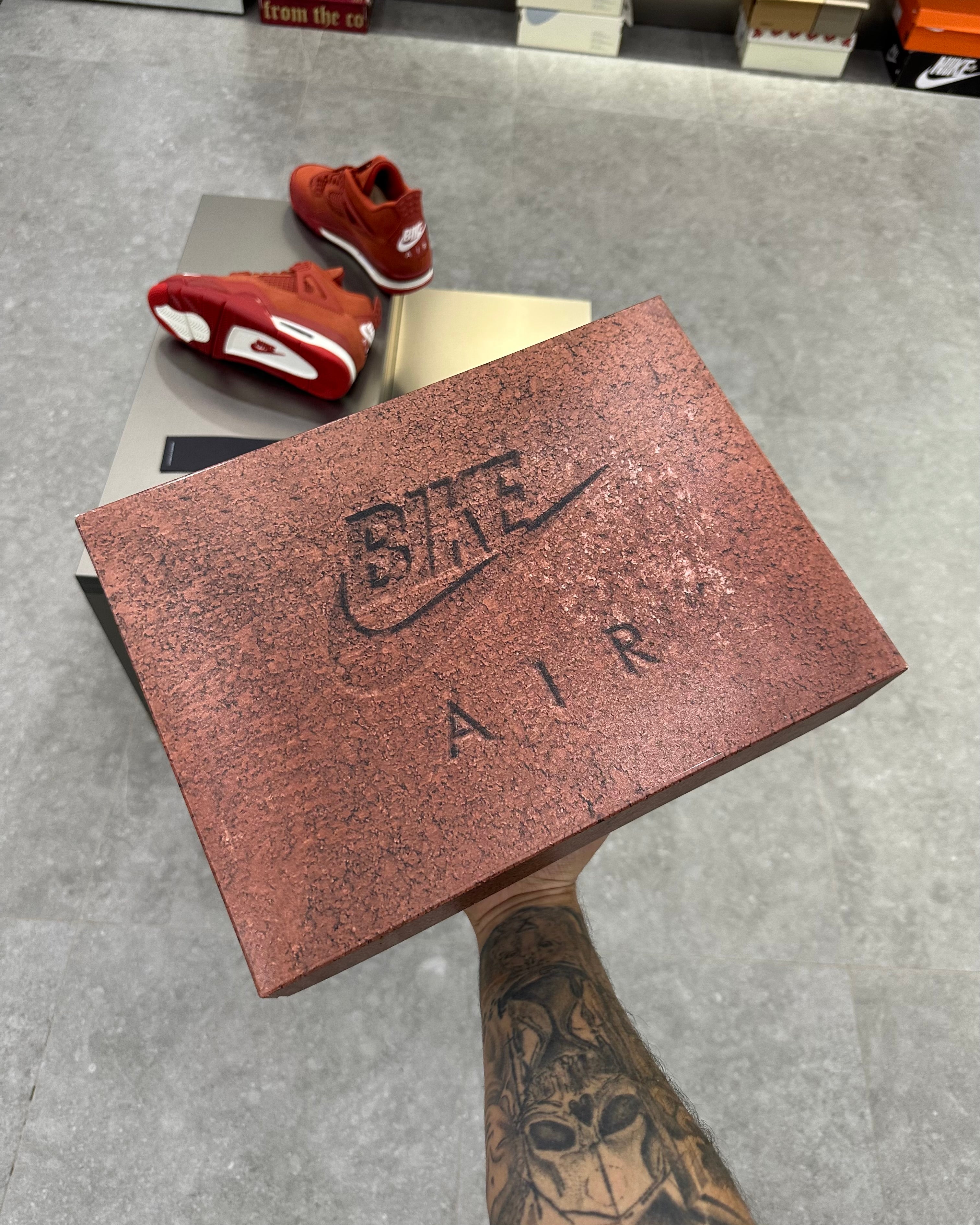 Air Jordan 4 Retro OG SP Nigel Sylvester Brick by Brick