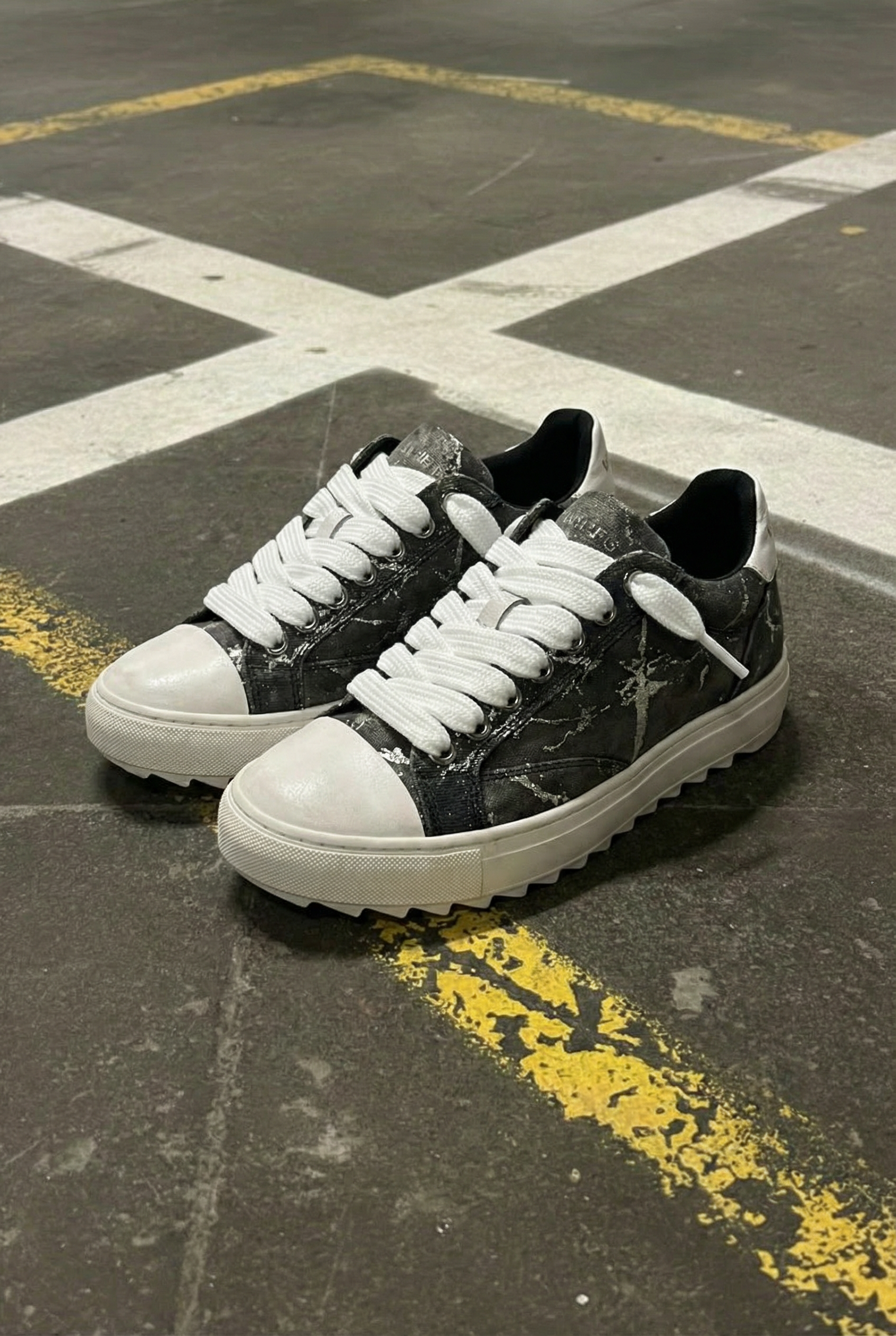 Numeris Atelier Pigment Sneakers - Black | Editorialist