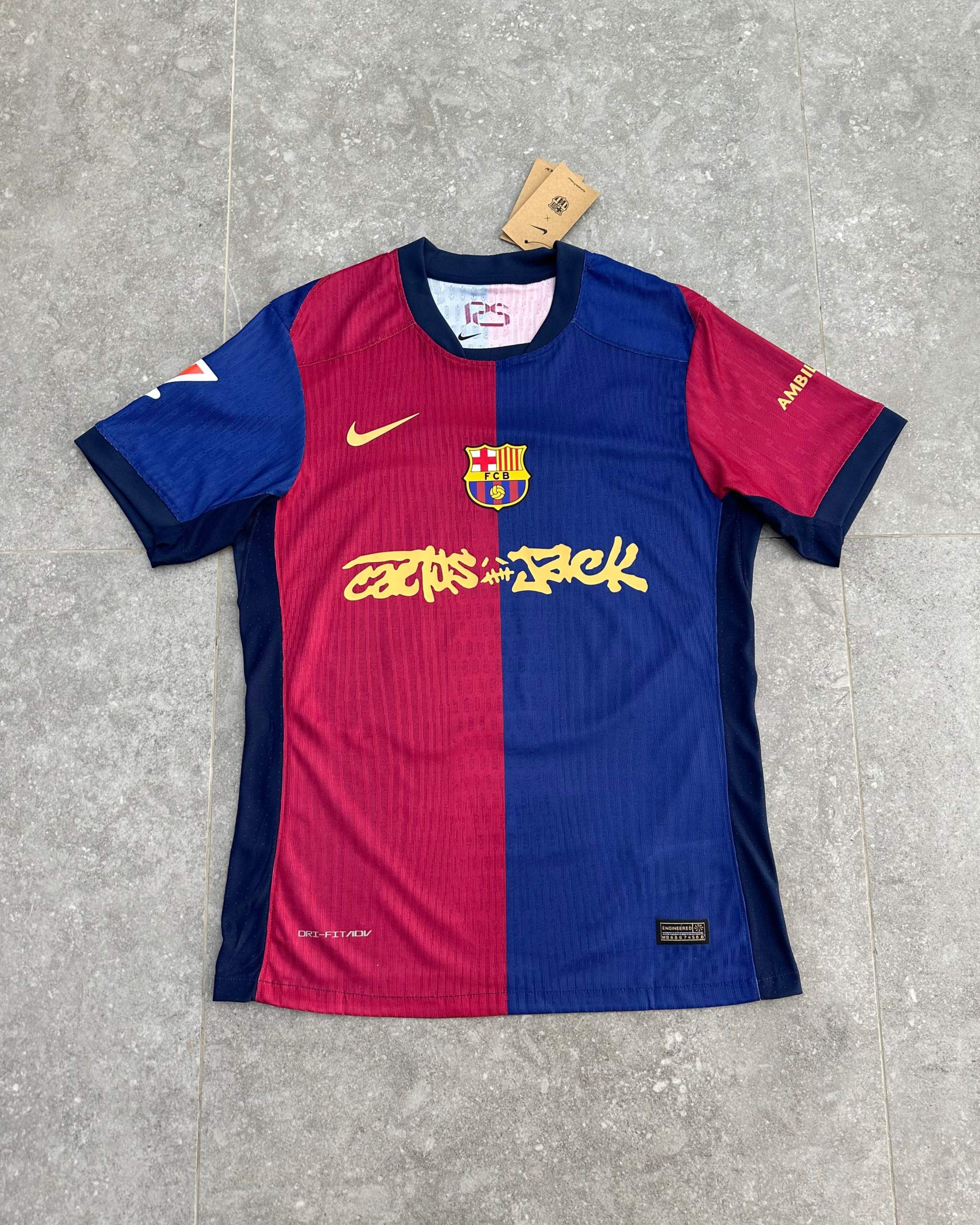 FC Barcelona × Travis Scott Limited
Edition Match Home 2025