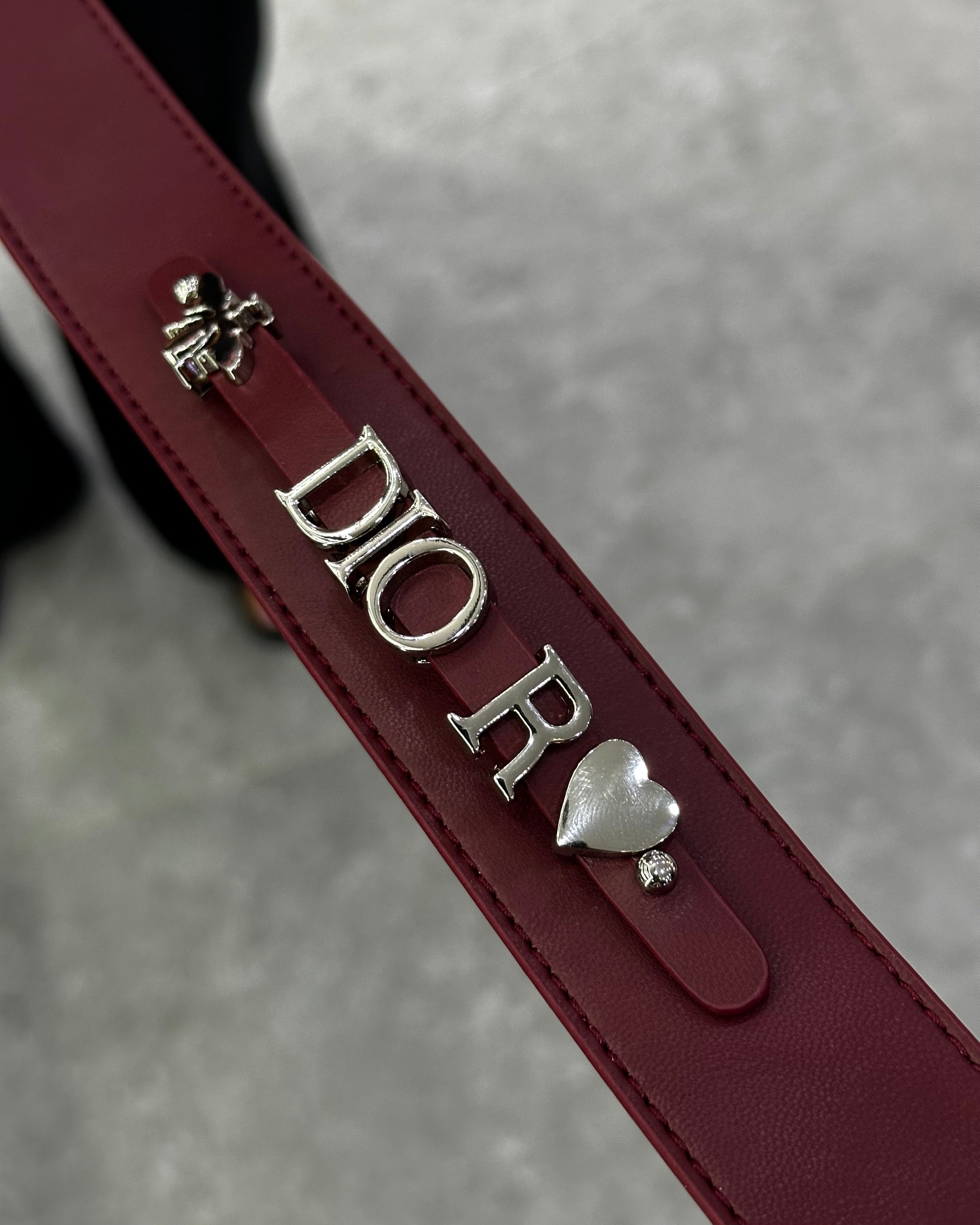 Dior Burgundy Cannage Leather Medium
Lady Dior