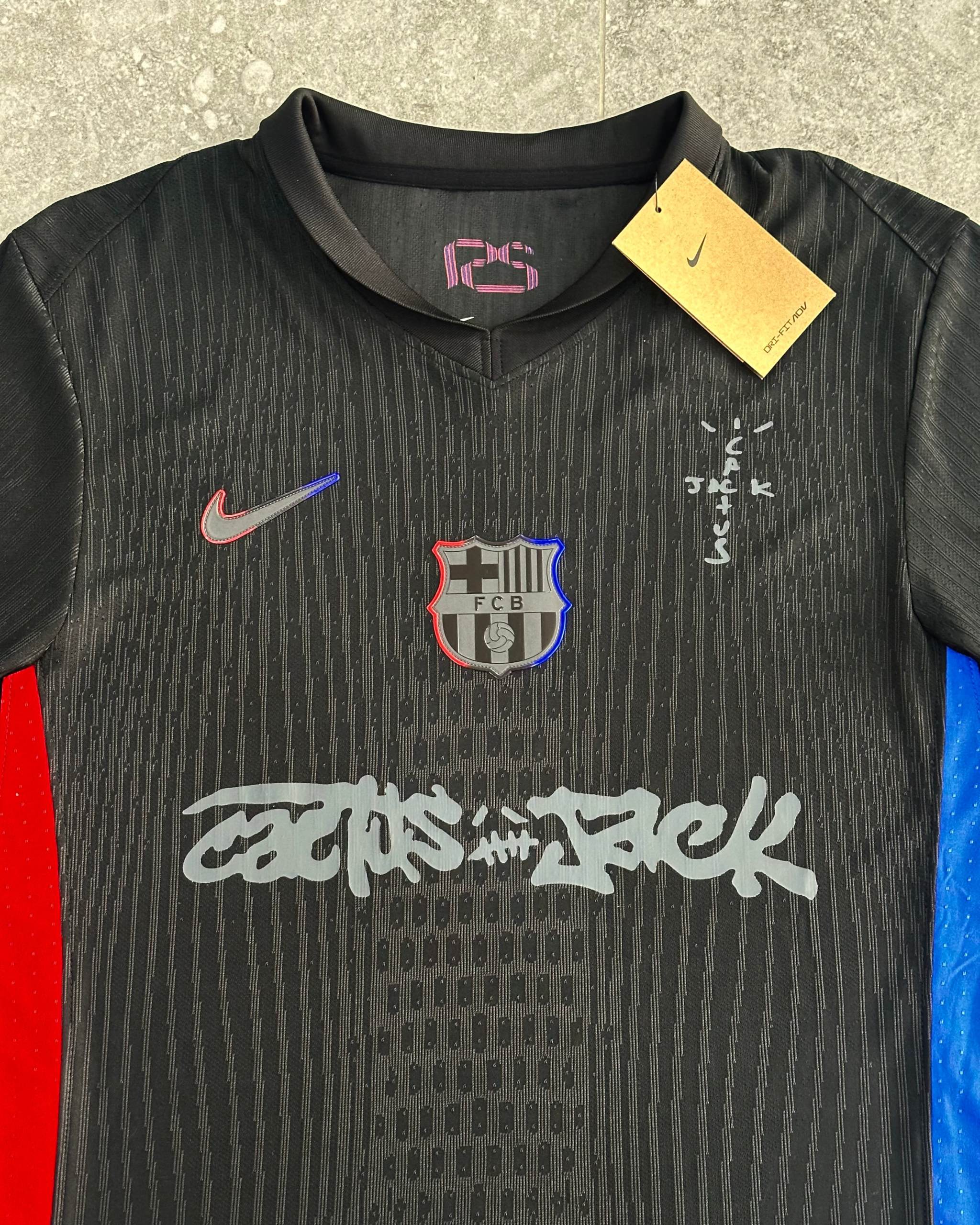 FC Barcelona × Travis Scott Limited
Edition Black 2025