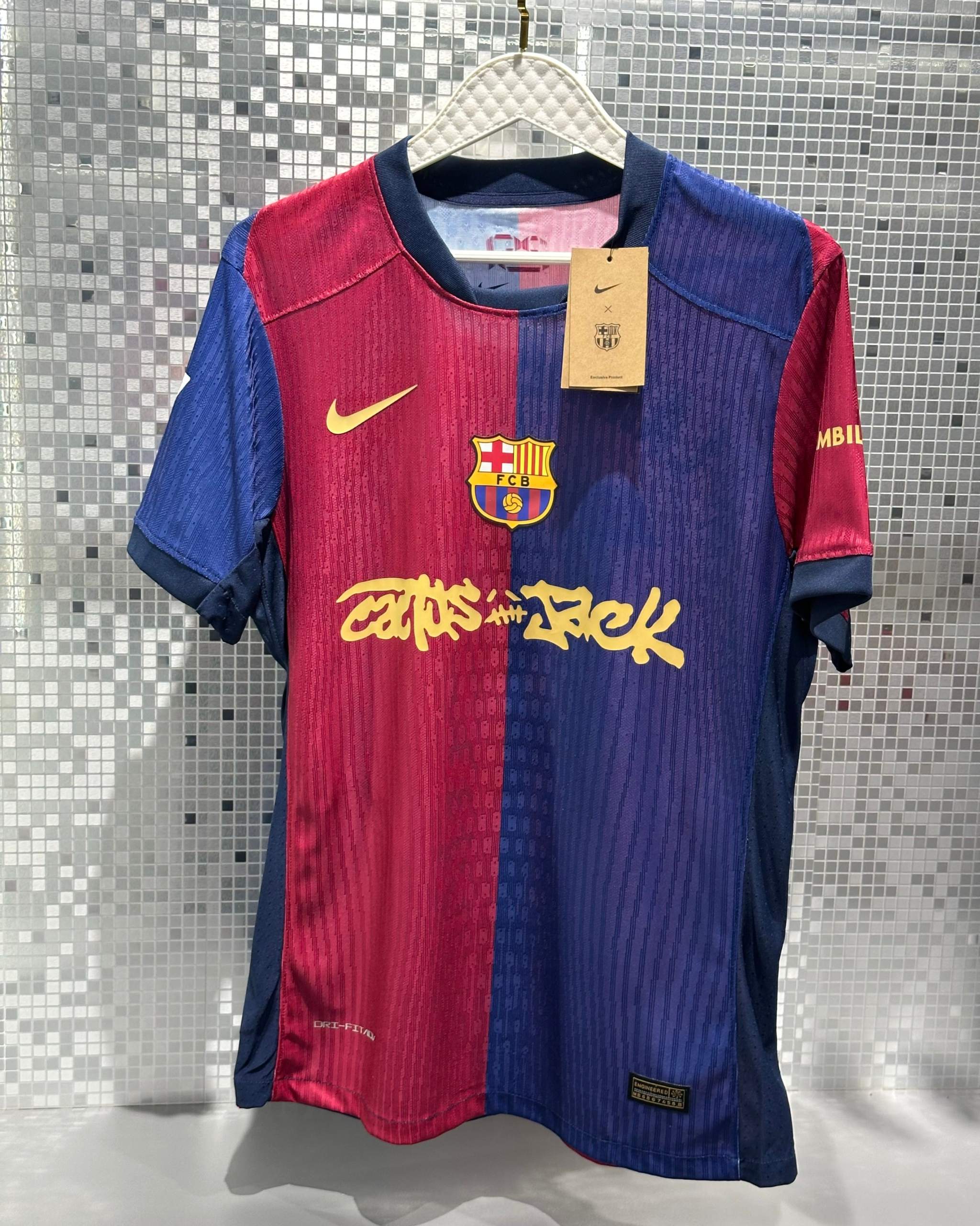 FC Barcelona × Travis Scott Limited
Edition Match Home 2025