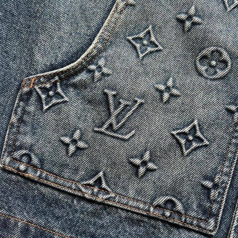 LOUIS V Workwear Denim Jacket
