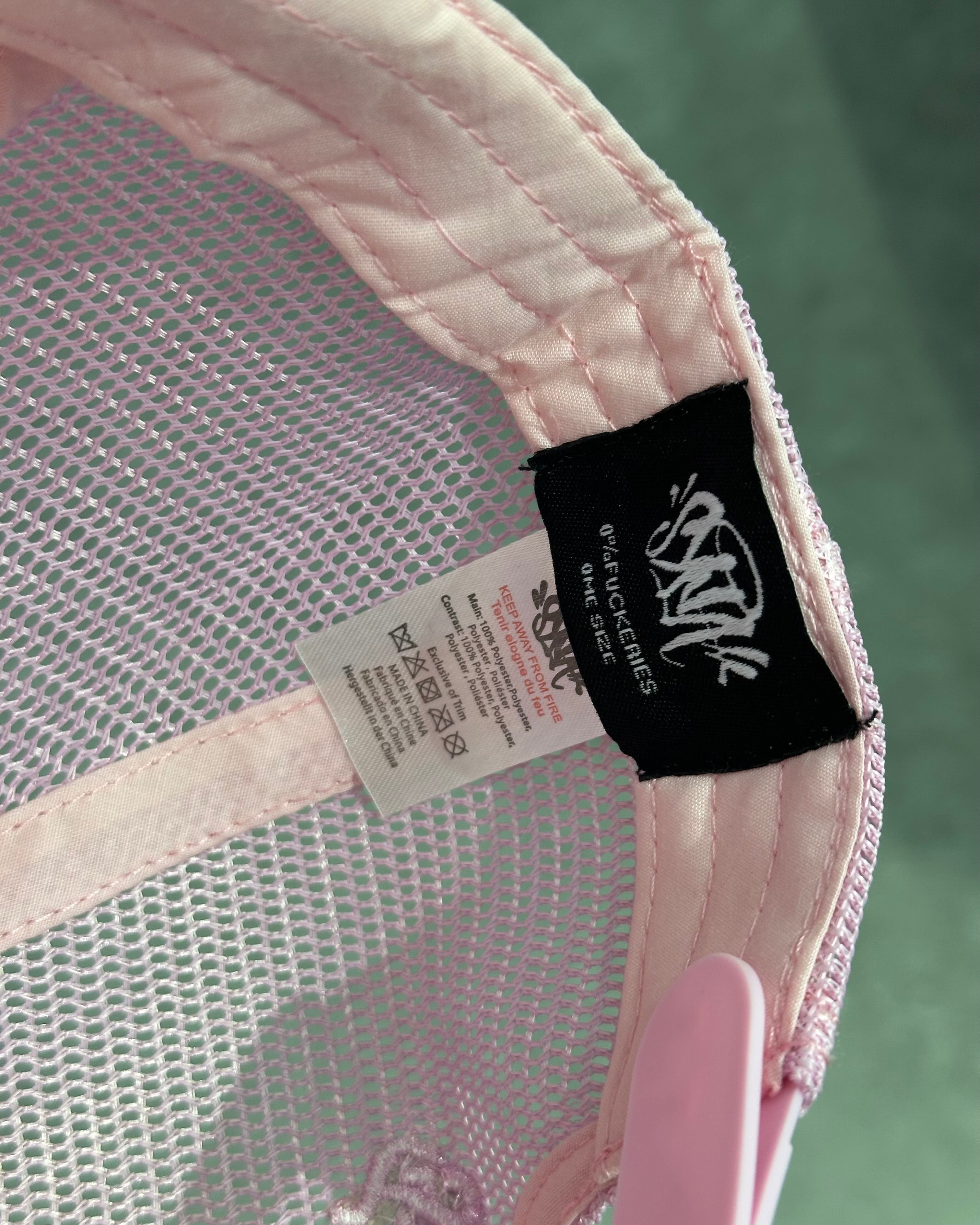 Syna World Rope Trucker Hat – Pink