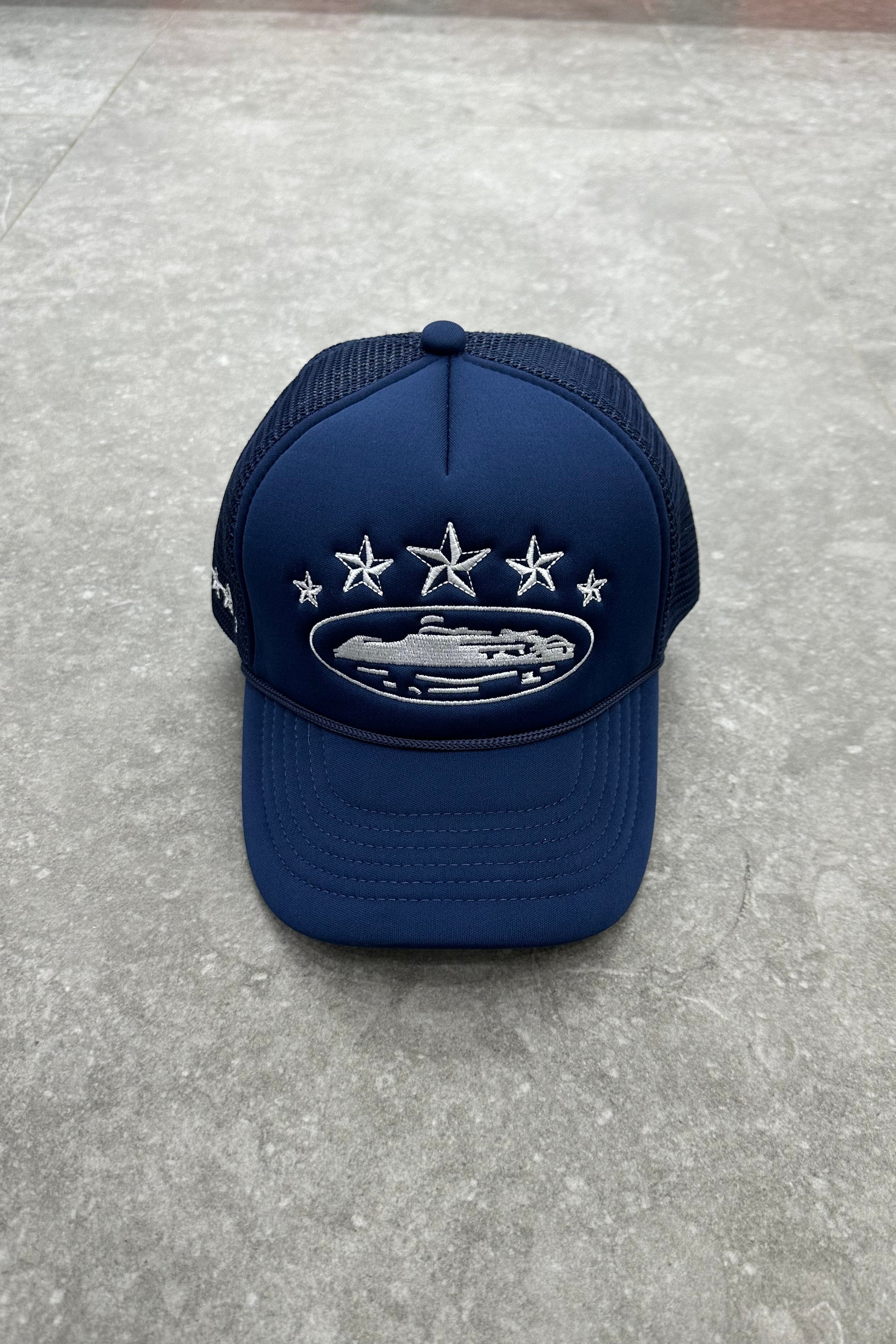 CORTEIZ 5 STARZ Alcatraz Trucker Hat – Bleu - MAGIC CITY