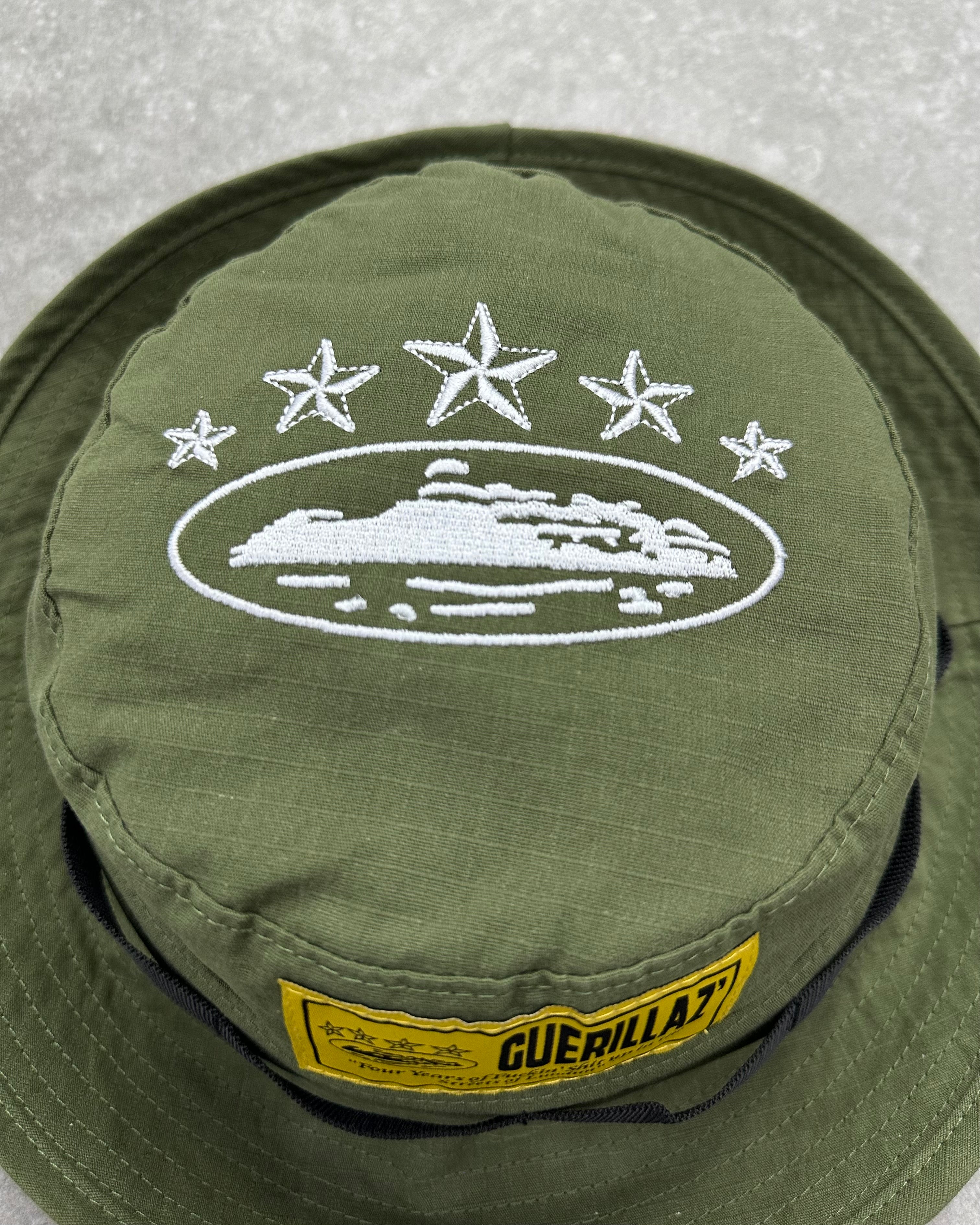Corteiz OG Guerillaz Bucket Hat - Green