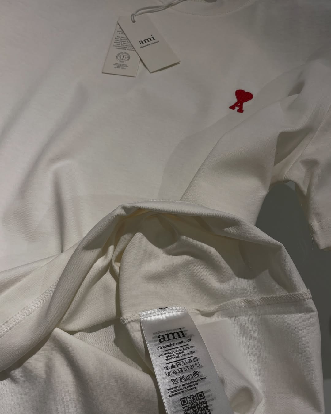 Ami De Coeur Organic Cotton white Tee