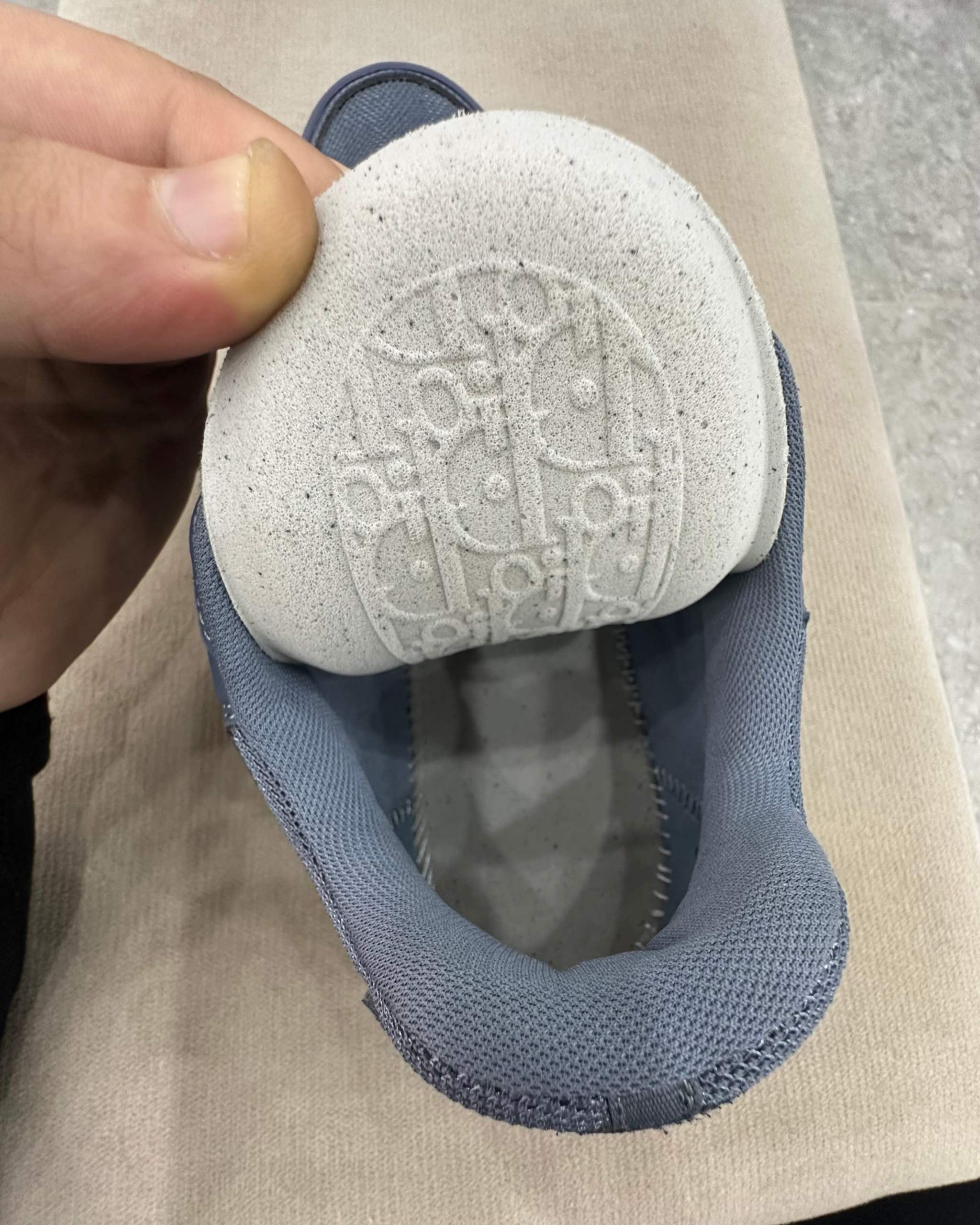 Dior x Stone island B30 Bleu Technical Mesh