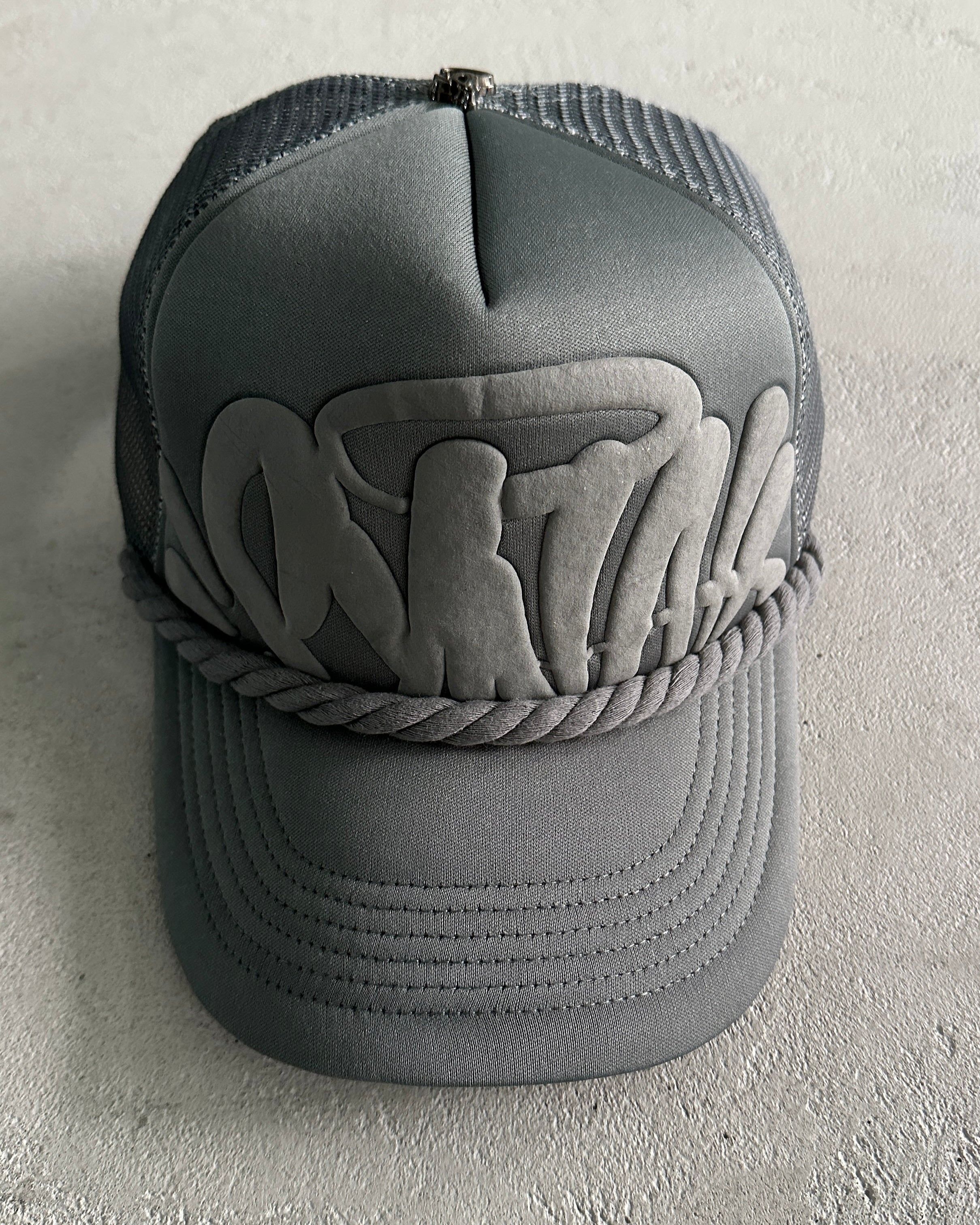 Syna World Rope Trucker Hat – Grey - MAGIC CITY