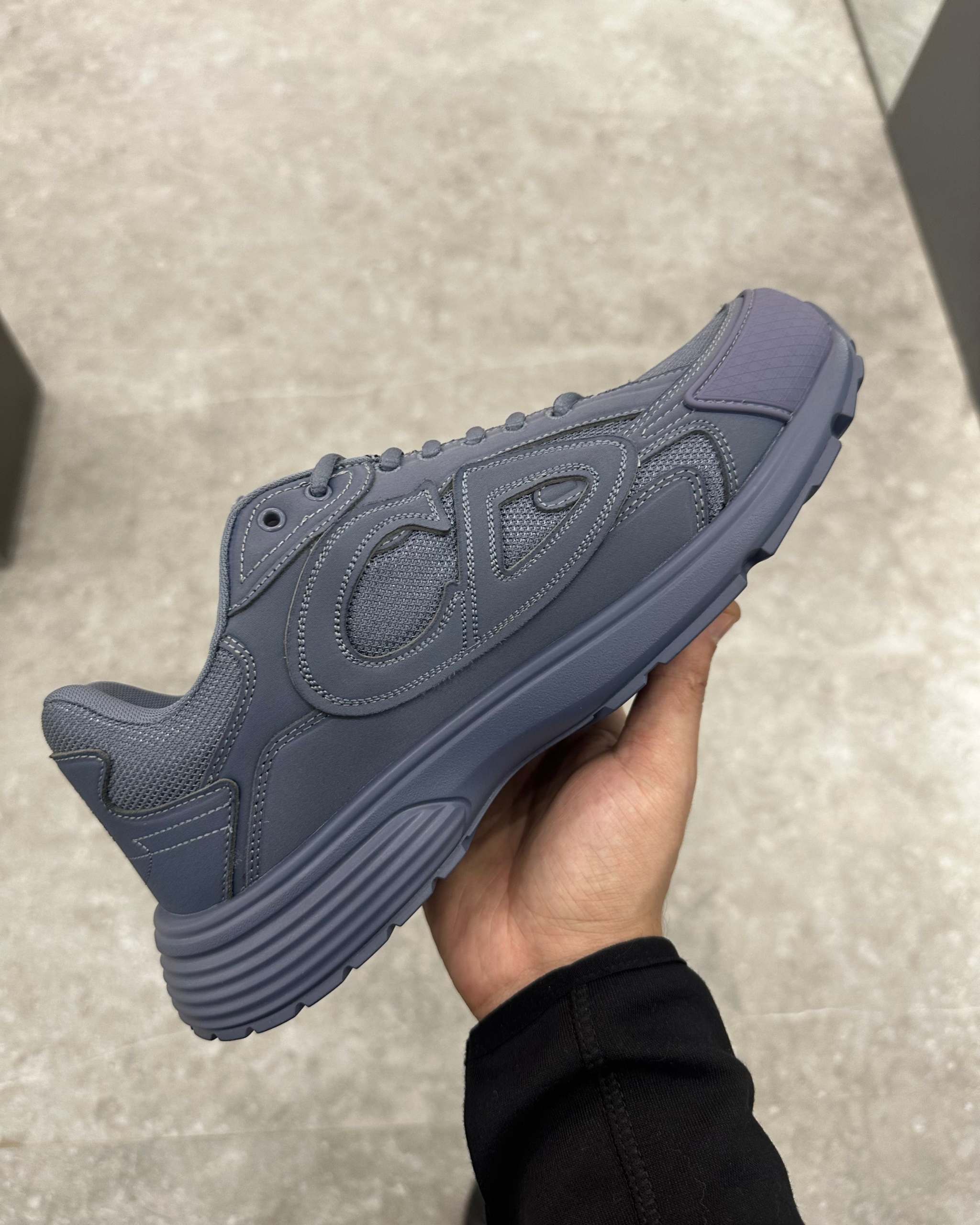 Dior x Stone island B30 Bleu Technical Mesh