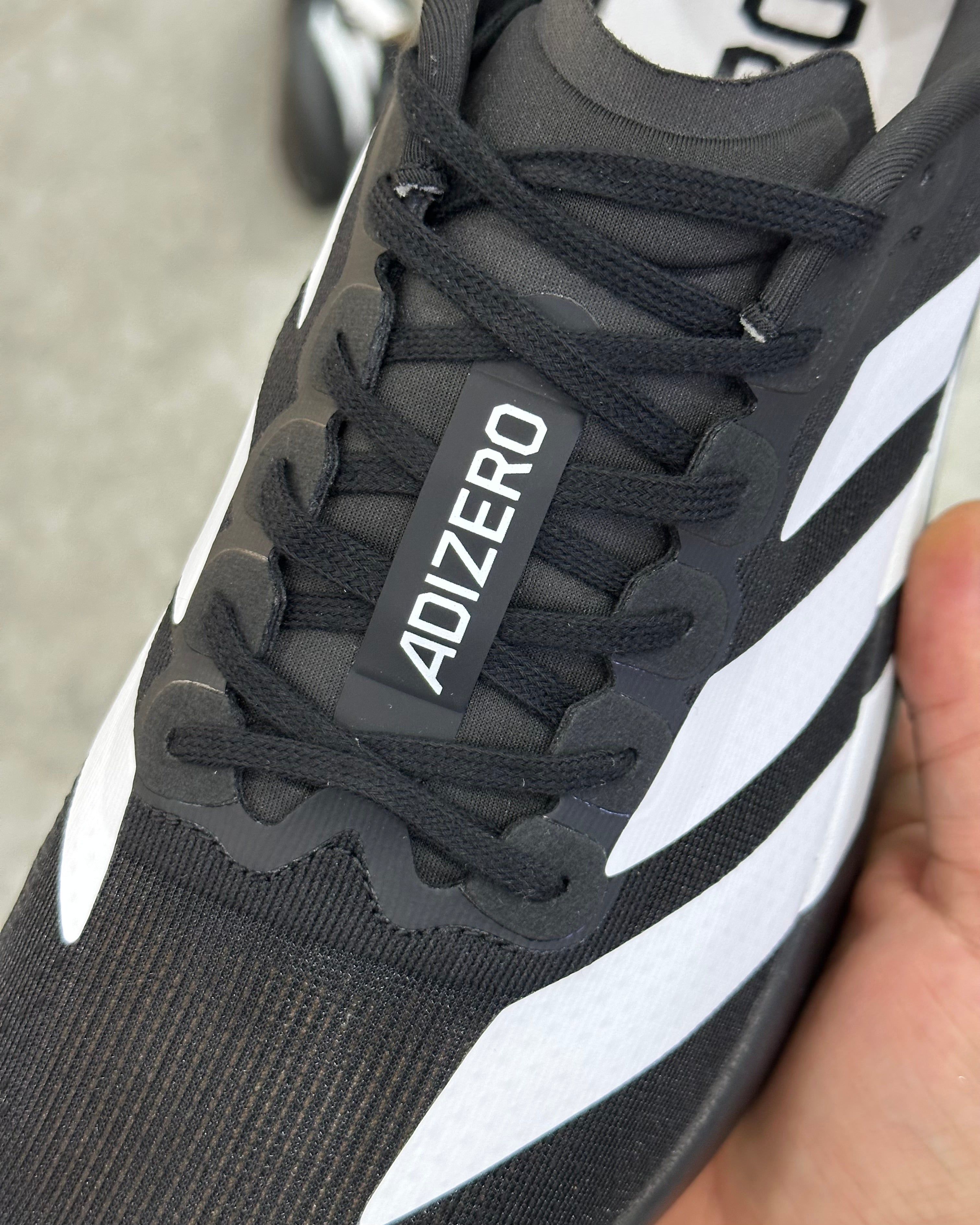 Adidas Adizero Evo SL Black White