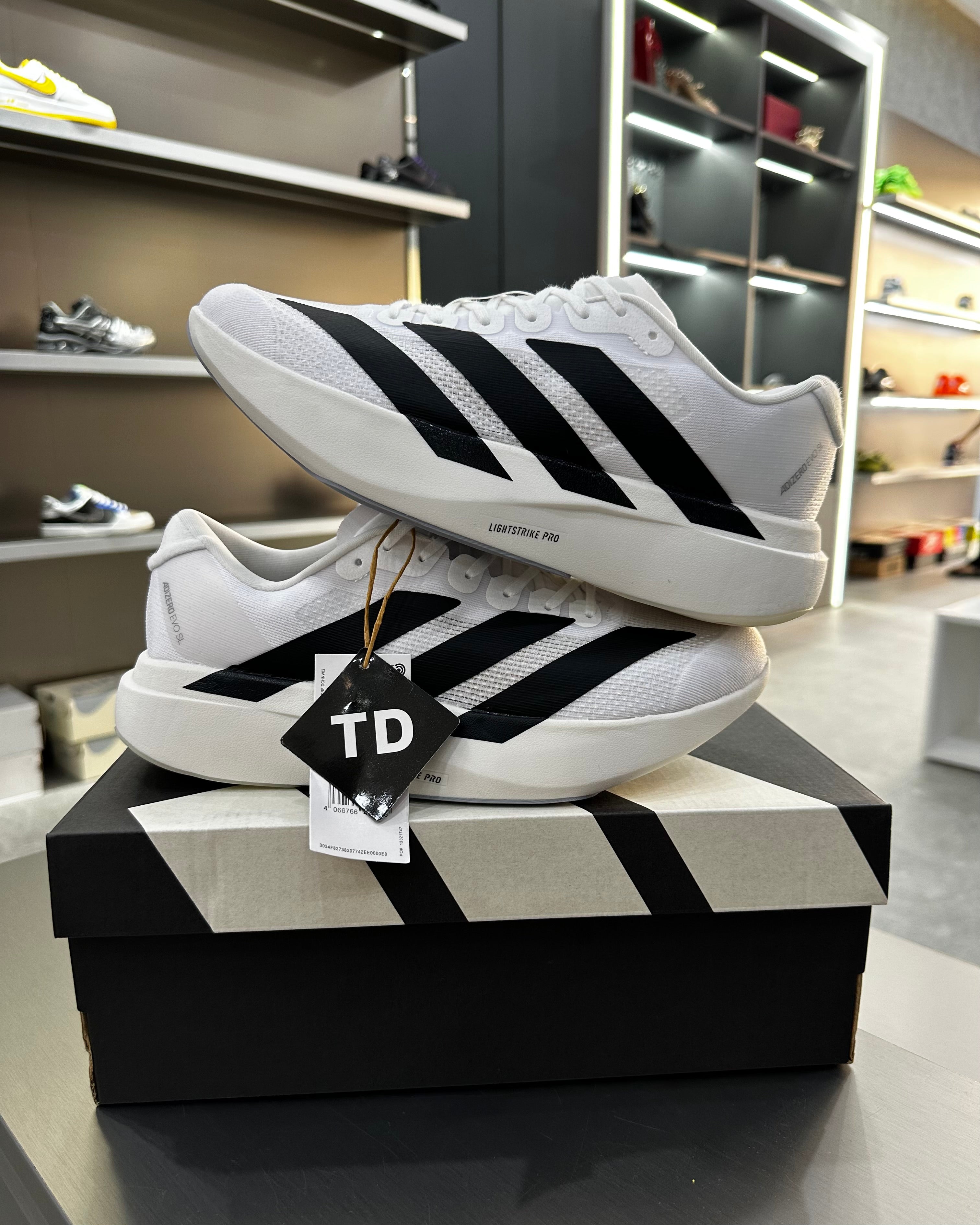 Adidas Adizero Evo SL White Black