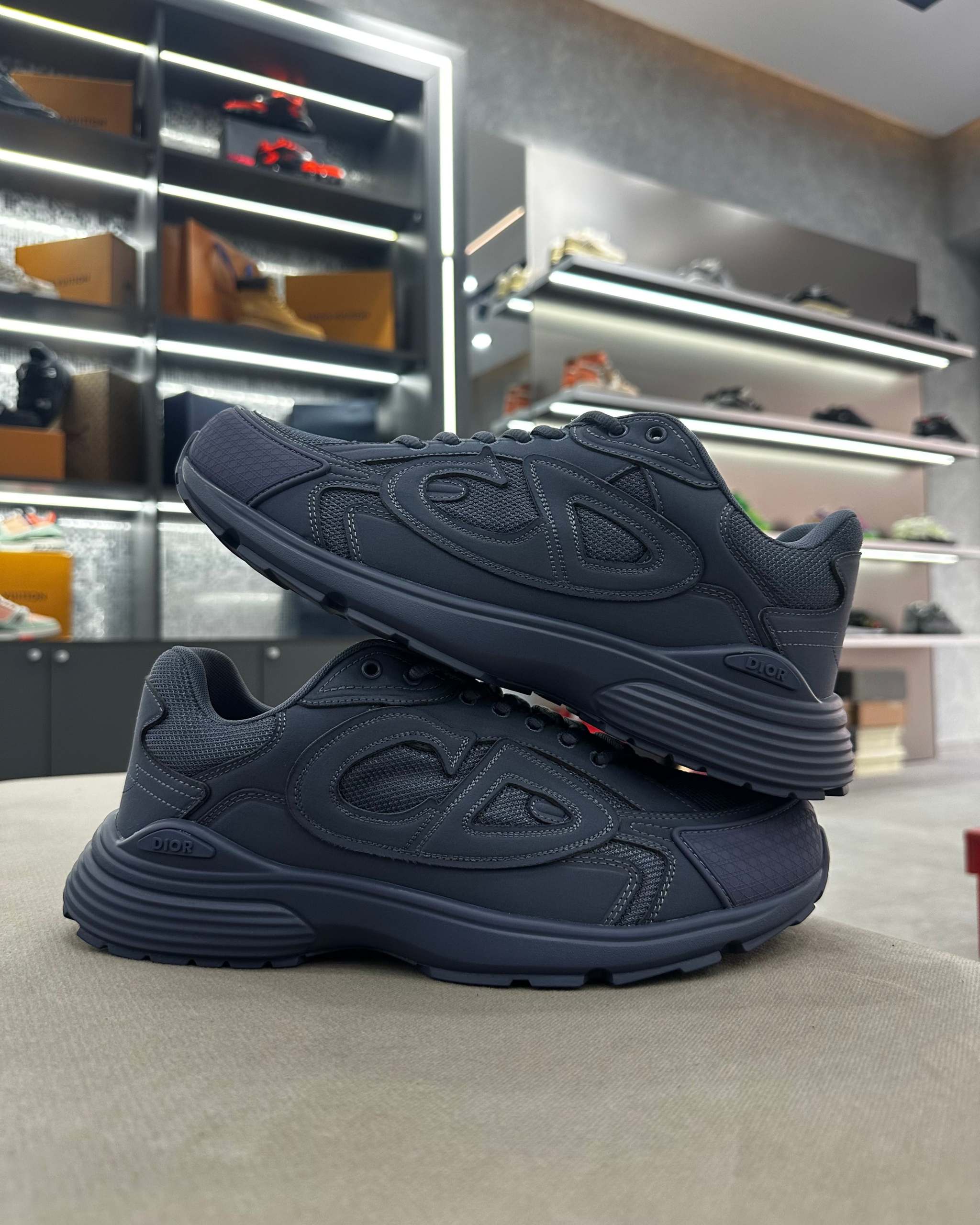 Dior x Stone island B30 Bleu Technical Mesh