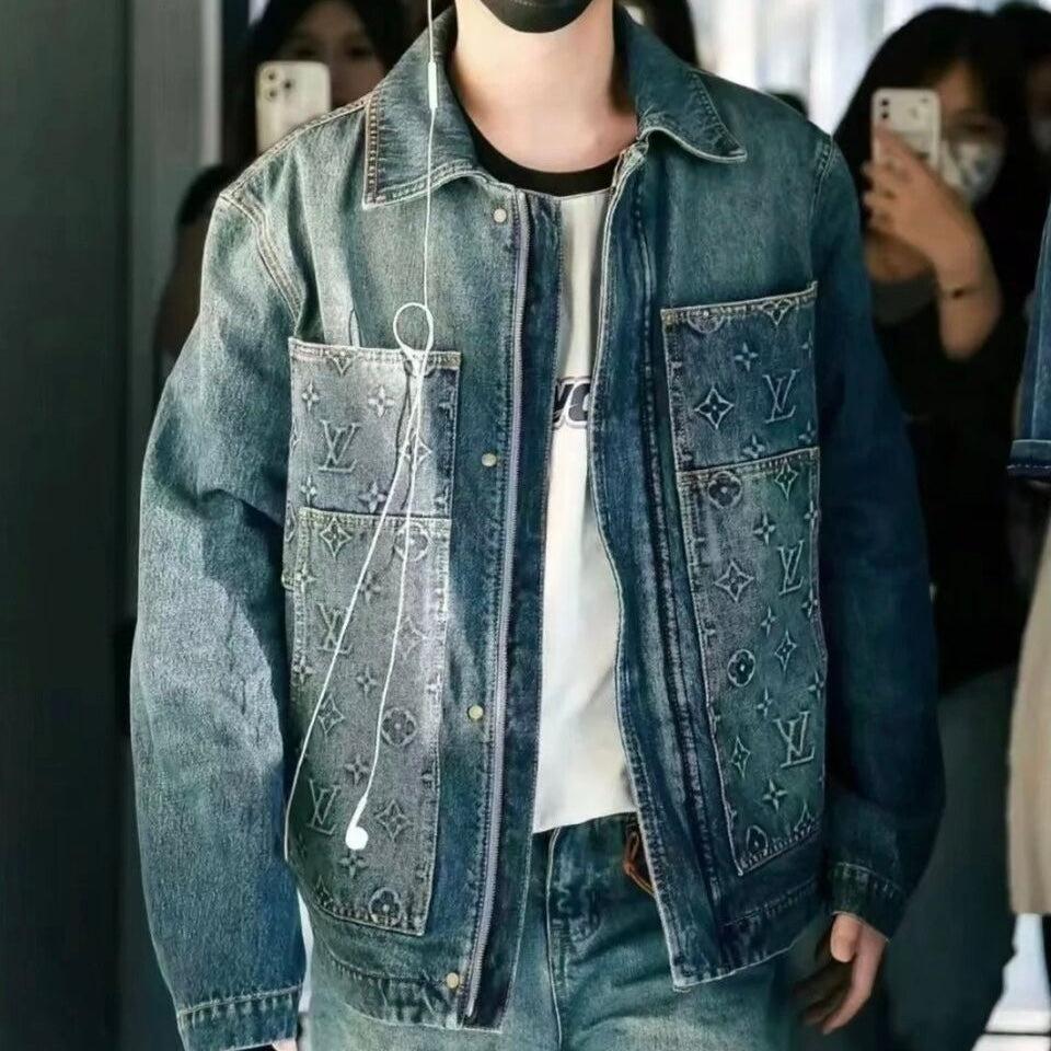 LOUIS V Workwear Denim Jacket