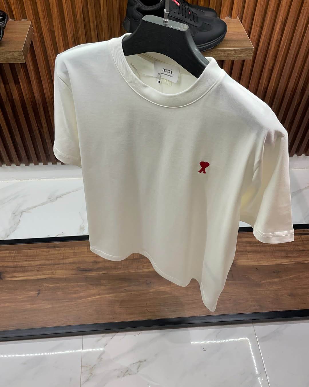 Ami De Coeur Organic Cotton white Tee