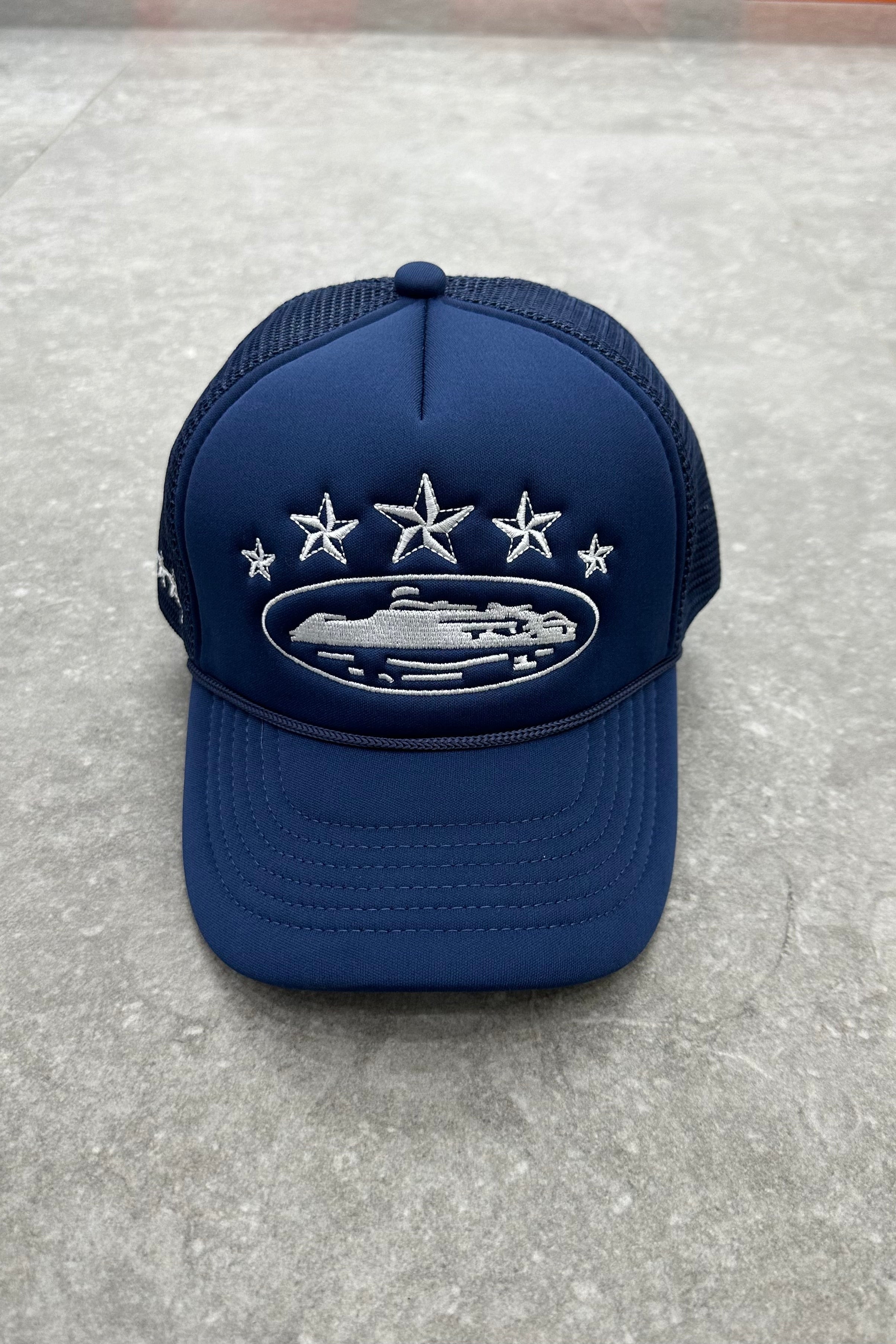 CORTEIZ 5 STARZ Alcatraz Trucker Hat – Bleu - MAGIC CITY