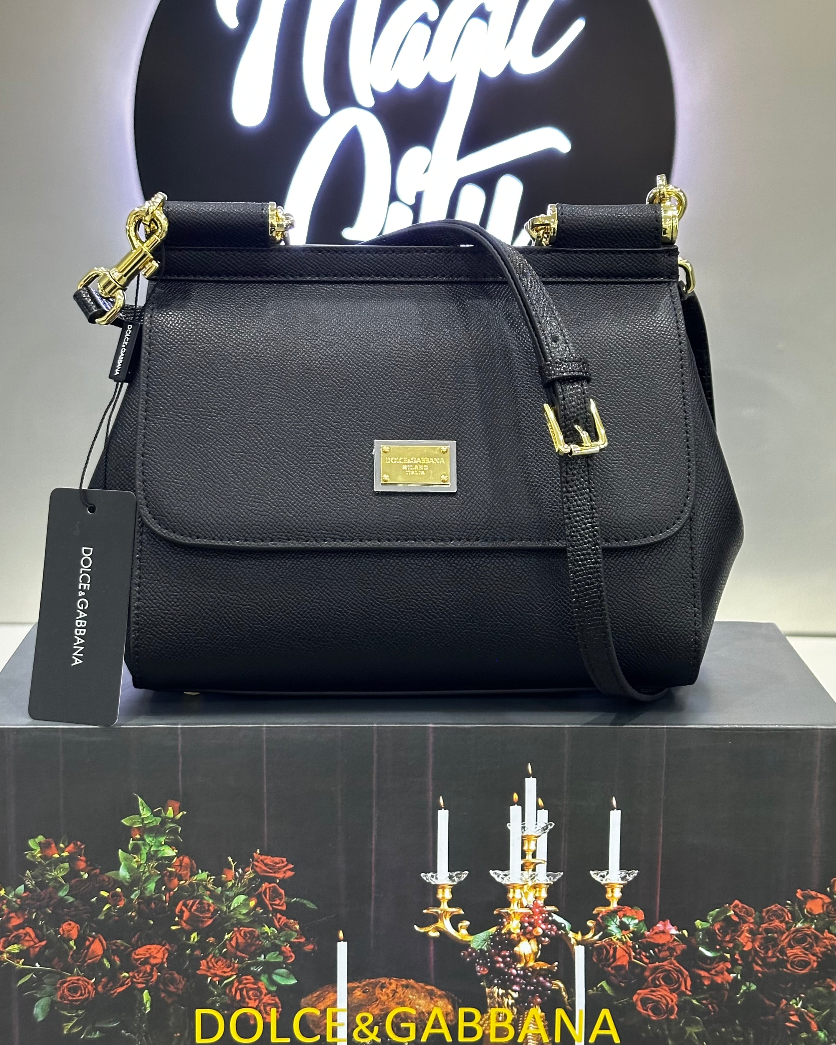 Dolce & Gabbana Medium Sicily Tote
Bag