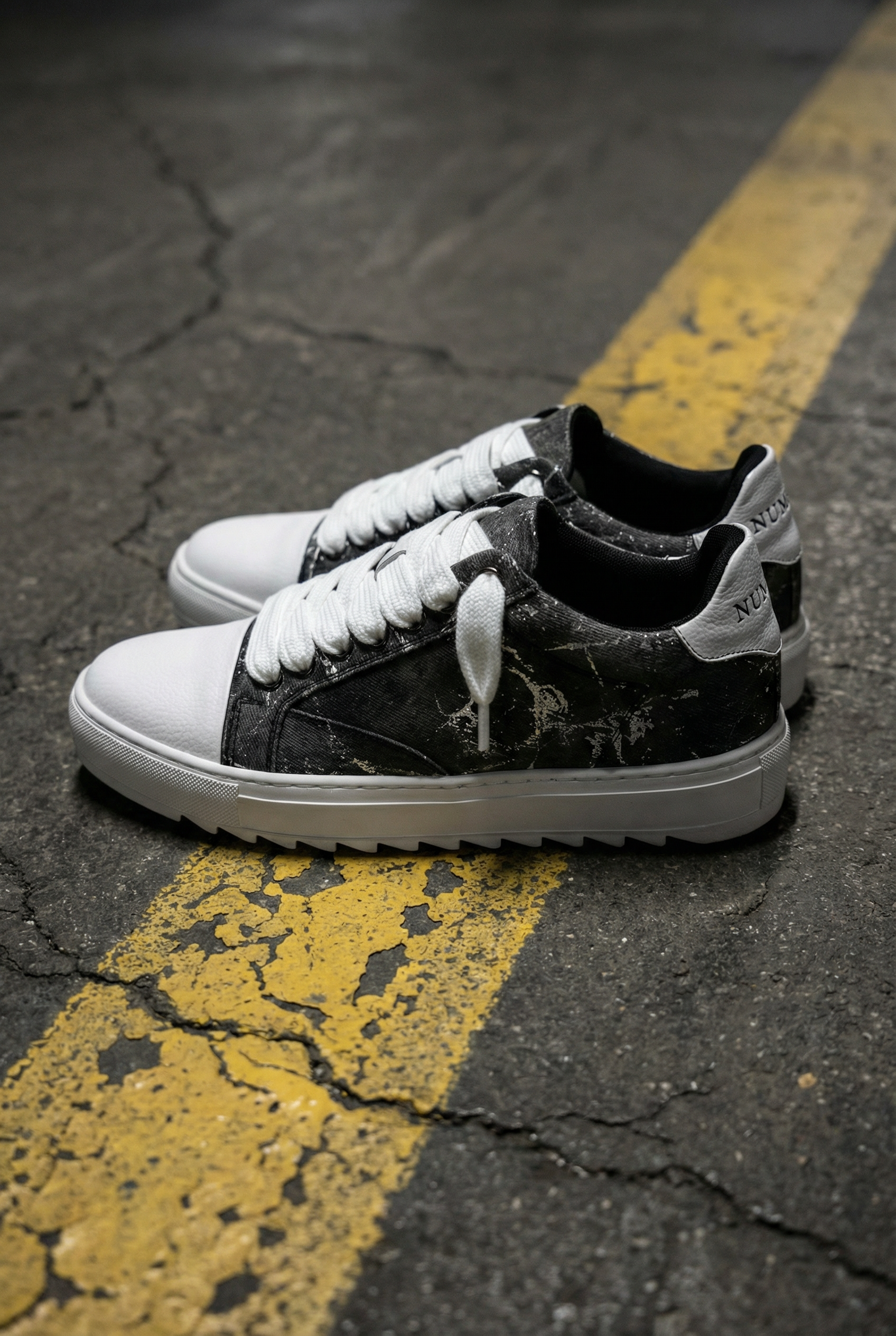 Numeris Atelier Pigment Sneakers - Black | Editorialist