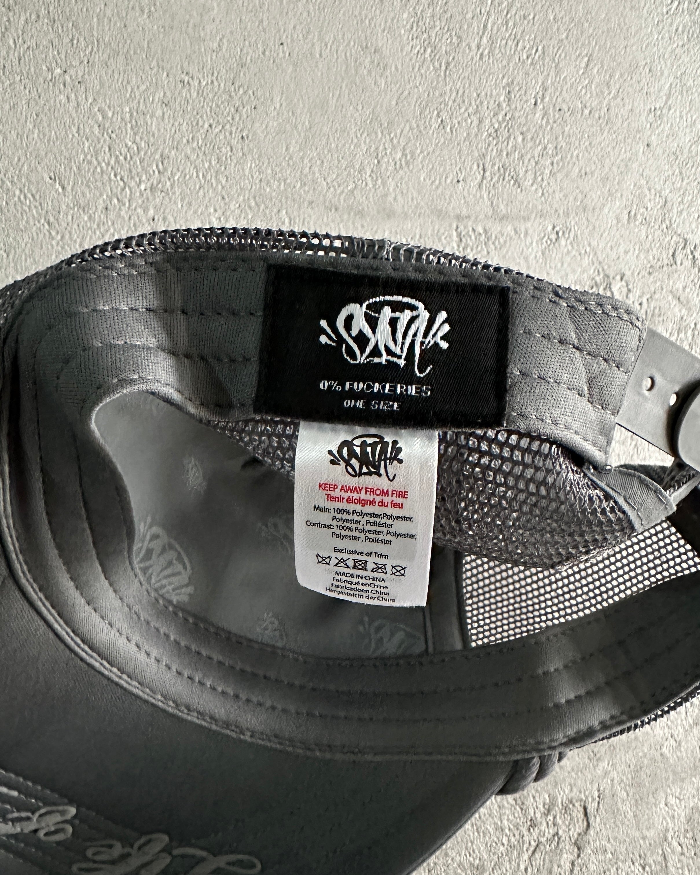 Syna World Rope Trucker Hat – Grey