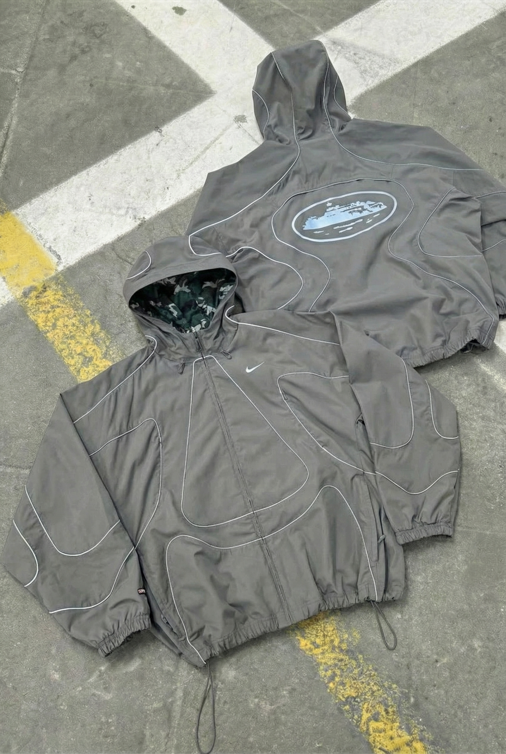 Corteiz × Nike NRG Onyx Tracksuit - GREY