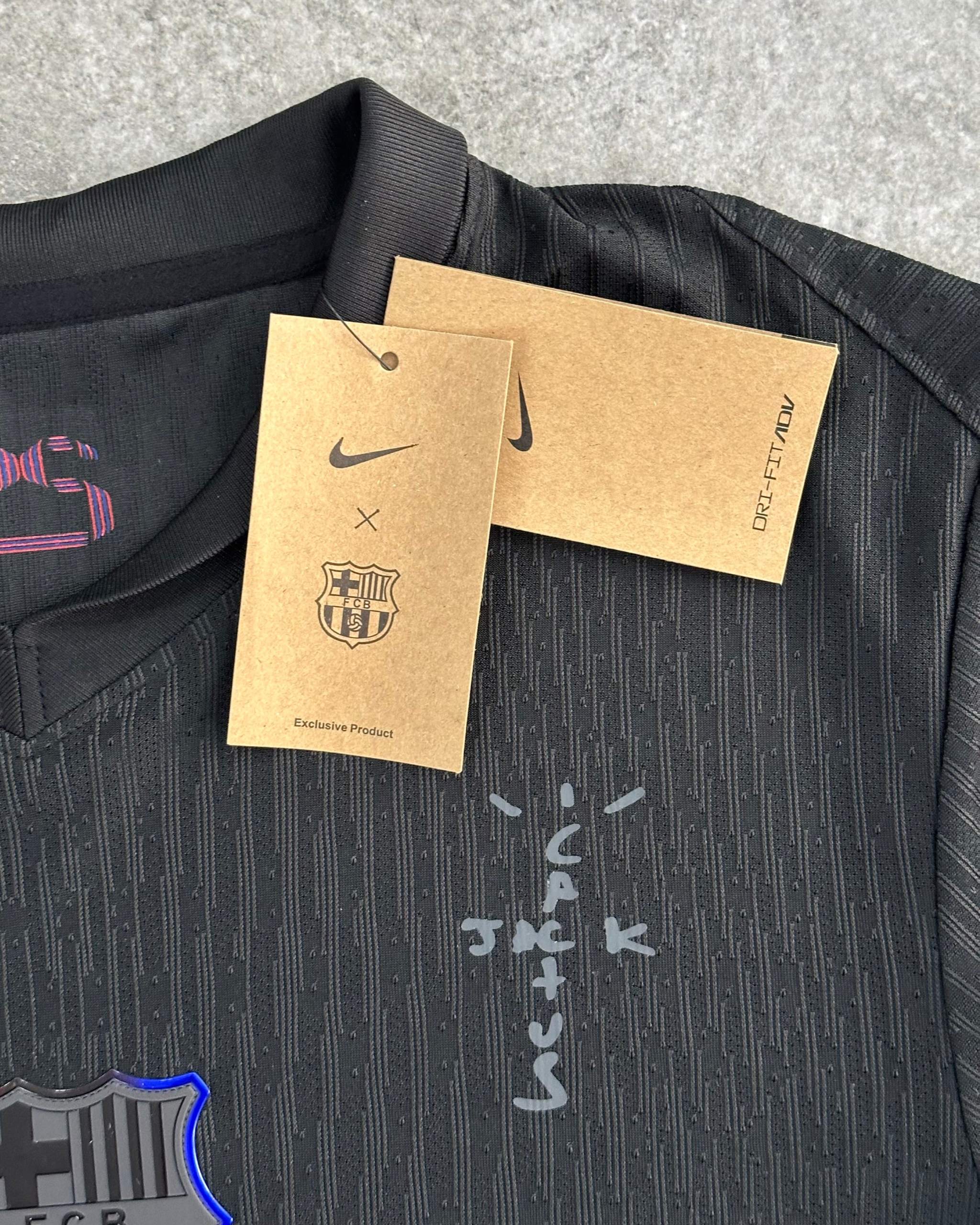 FC Barcelona × Travis Scott Limited
Edition Black 2025