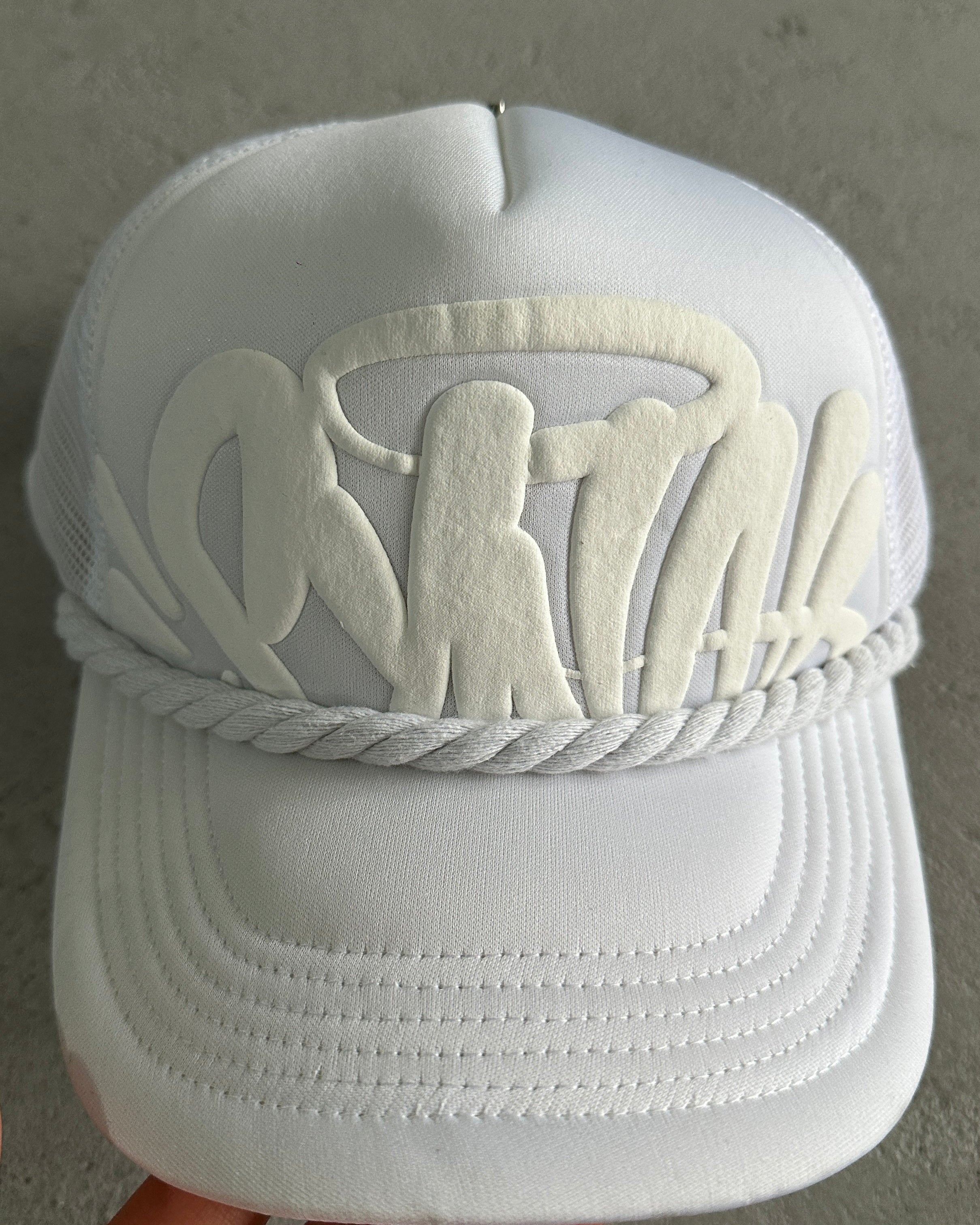 Syna World Rope Trucker Hat – White