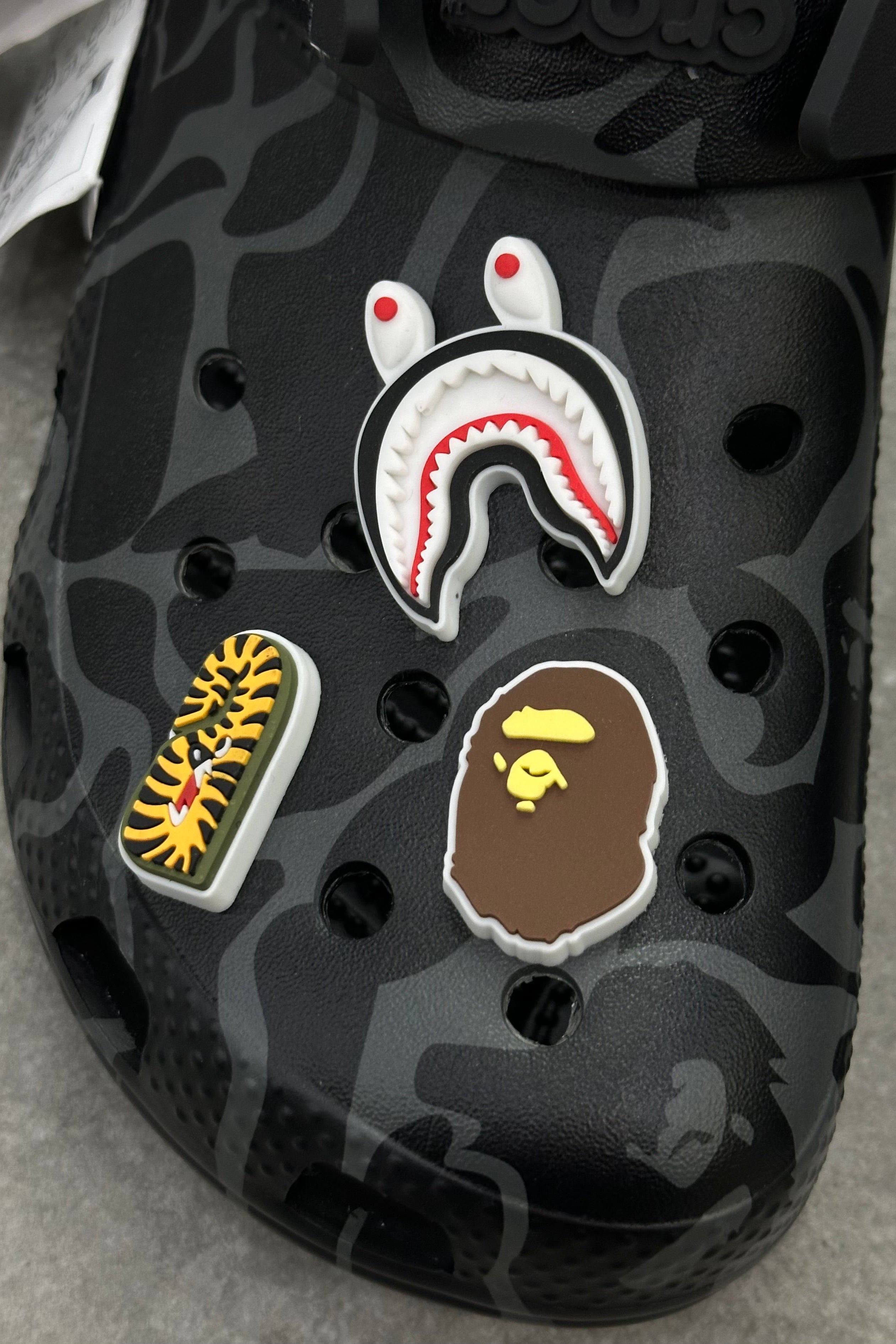 Crocs X A Bathing Ape ABC
Camo Black (Friends & Family) - MAGIC CITY