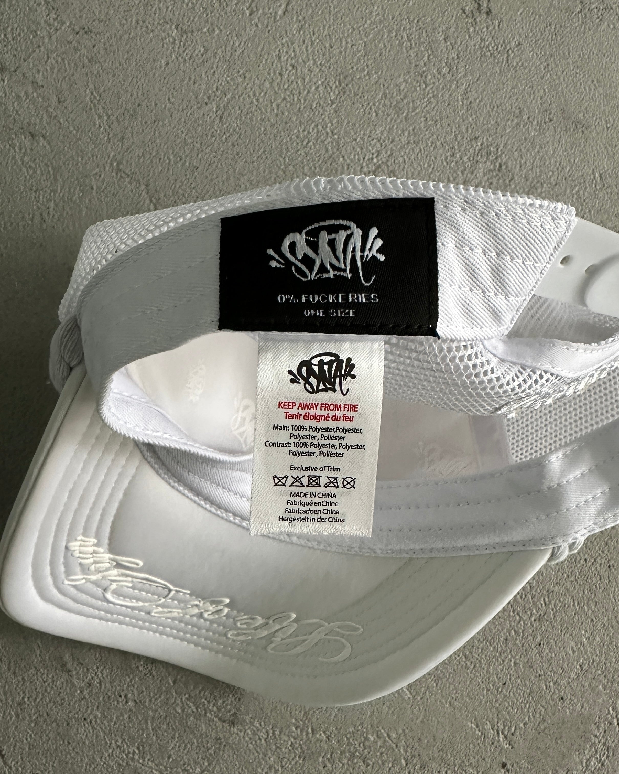 Syna World Rope Trucker Hat – White