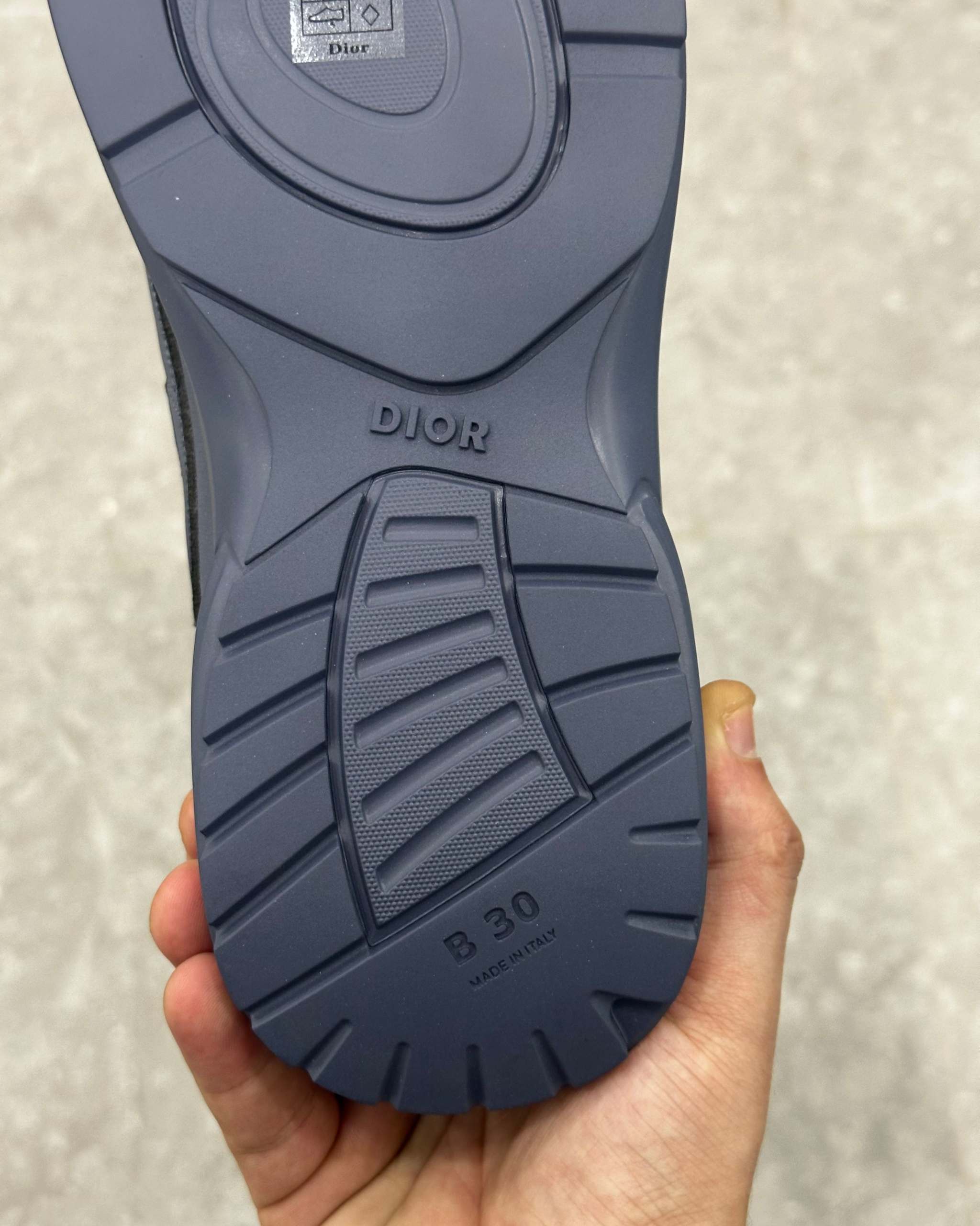 Dior x Stone island B30 Bleu Technical Mesh
