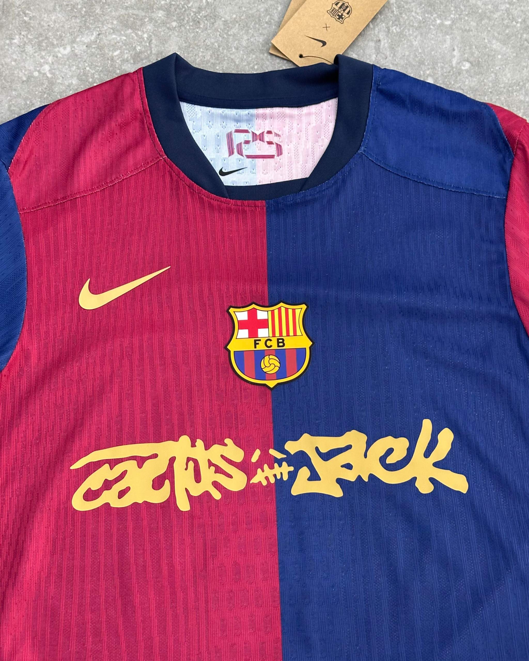 FC Barcelona × Travis Scott Limited
Edition Match Home 2025