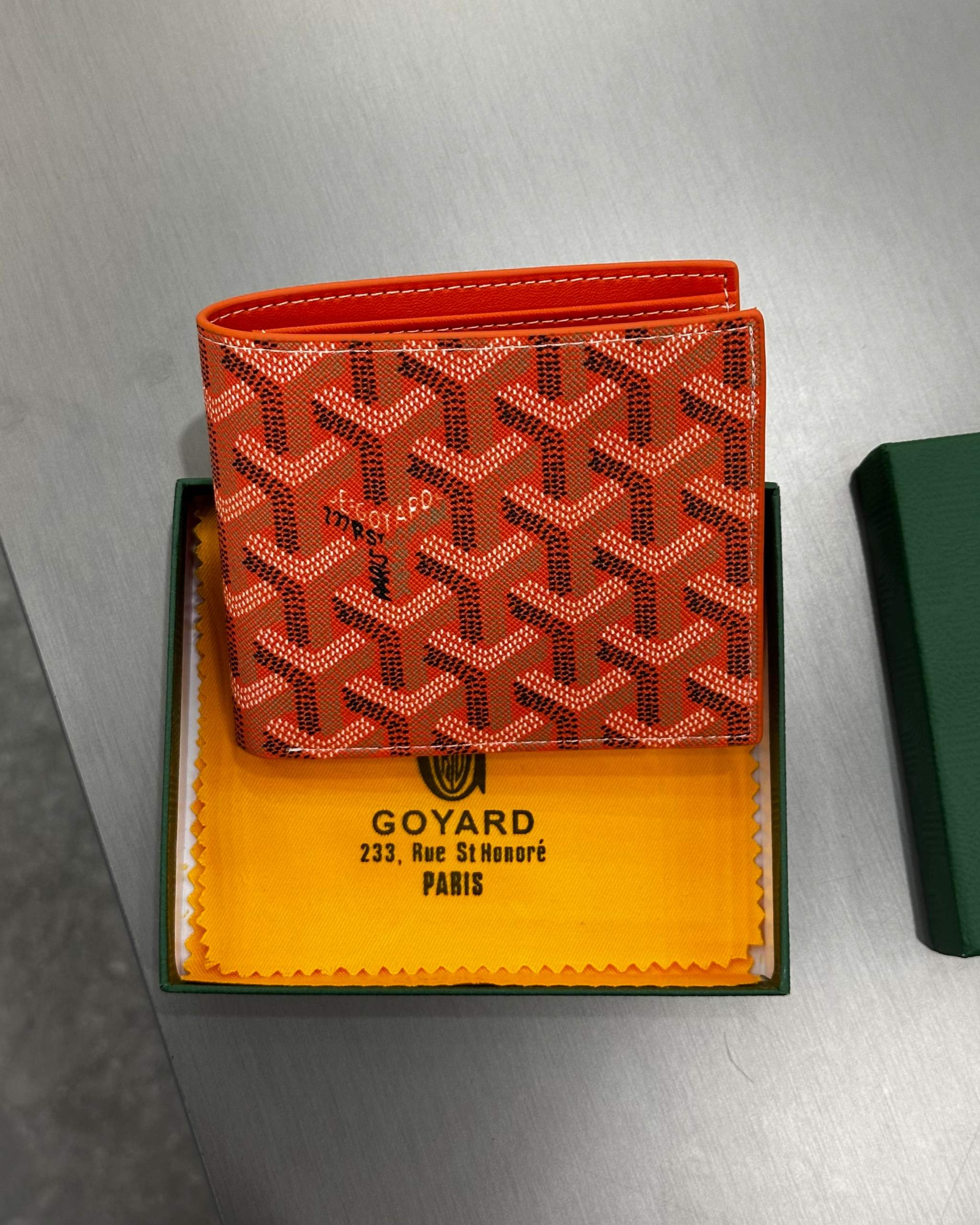 Goyard Victoire Wallet Orange