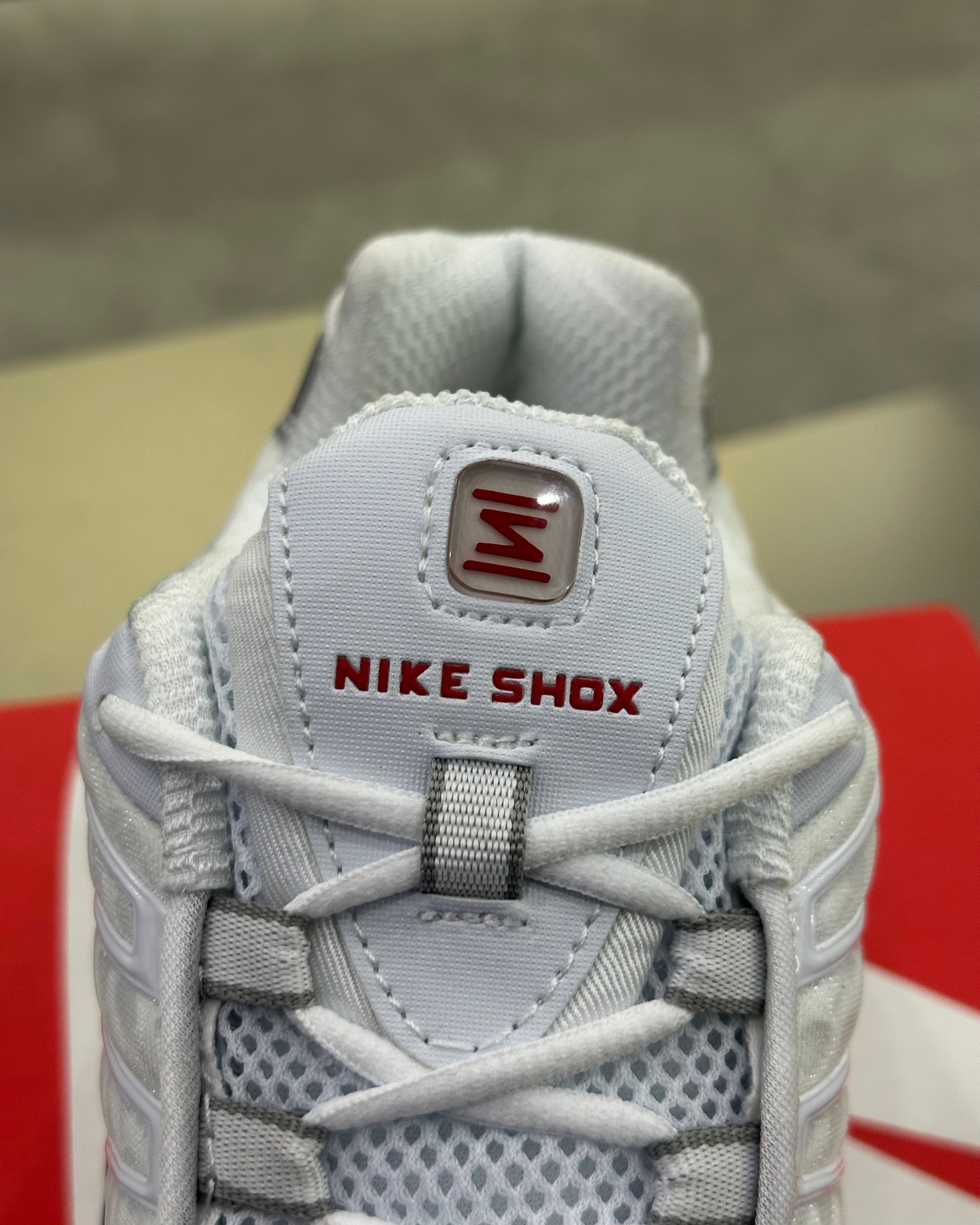 Nike Shox TL White Metallic Silver