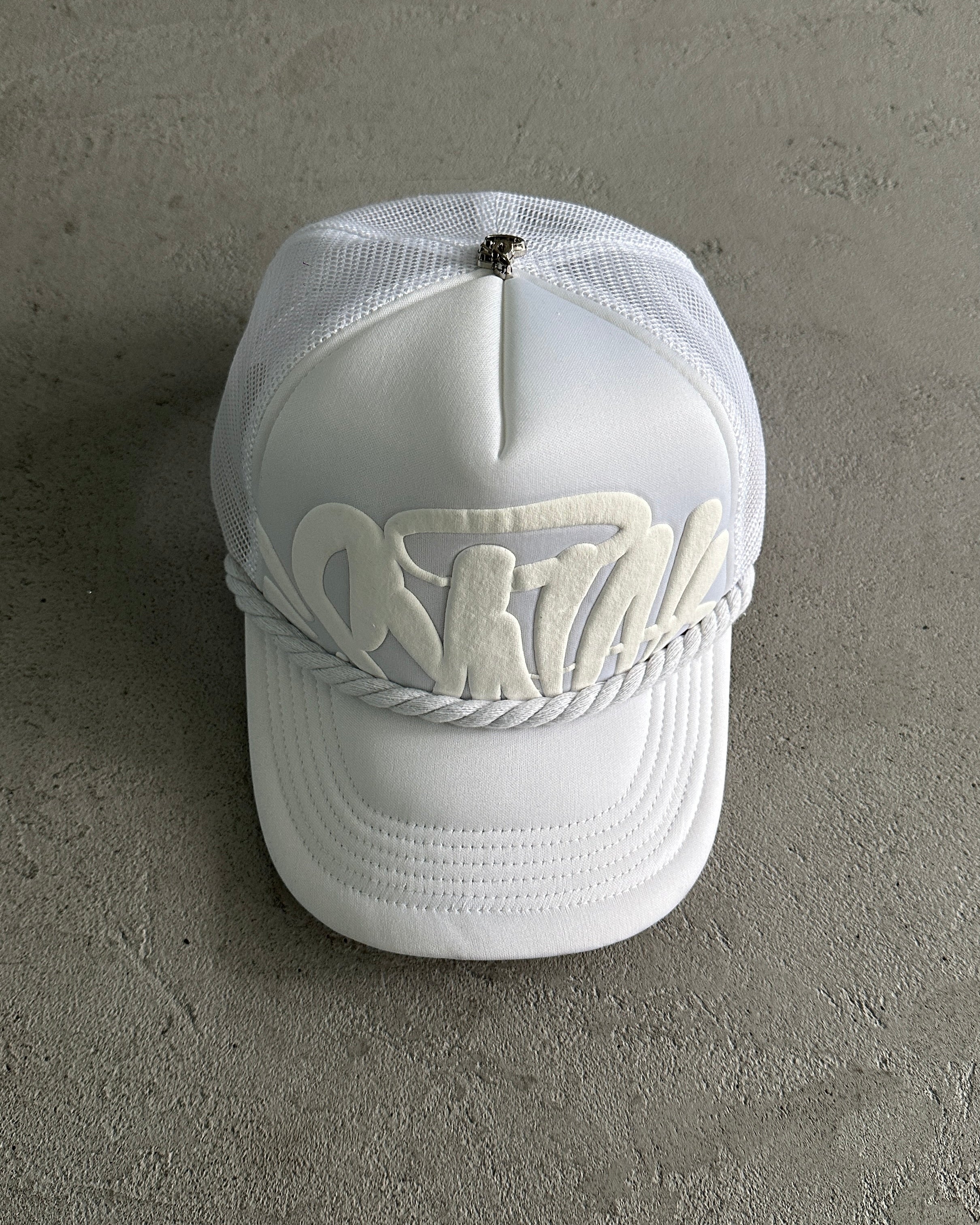 Syna World Rope Trucker Hat – White