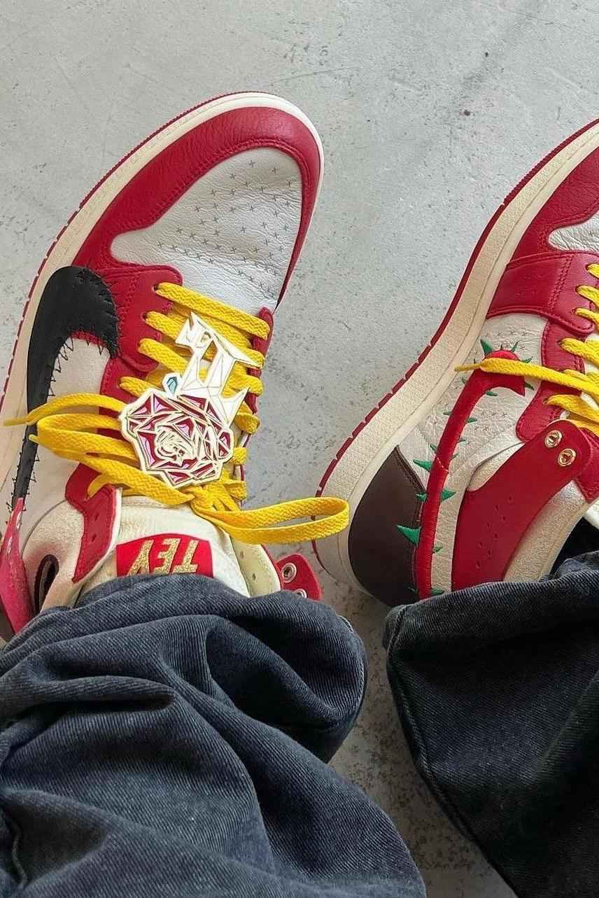 Jordan 1 High Zoom Air CMFT 2 Teyana Taylor A Rose - MAGIC CITY