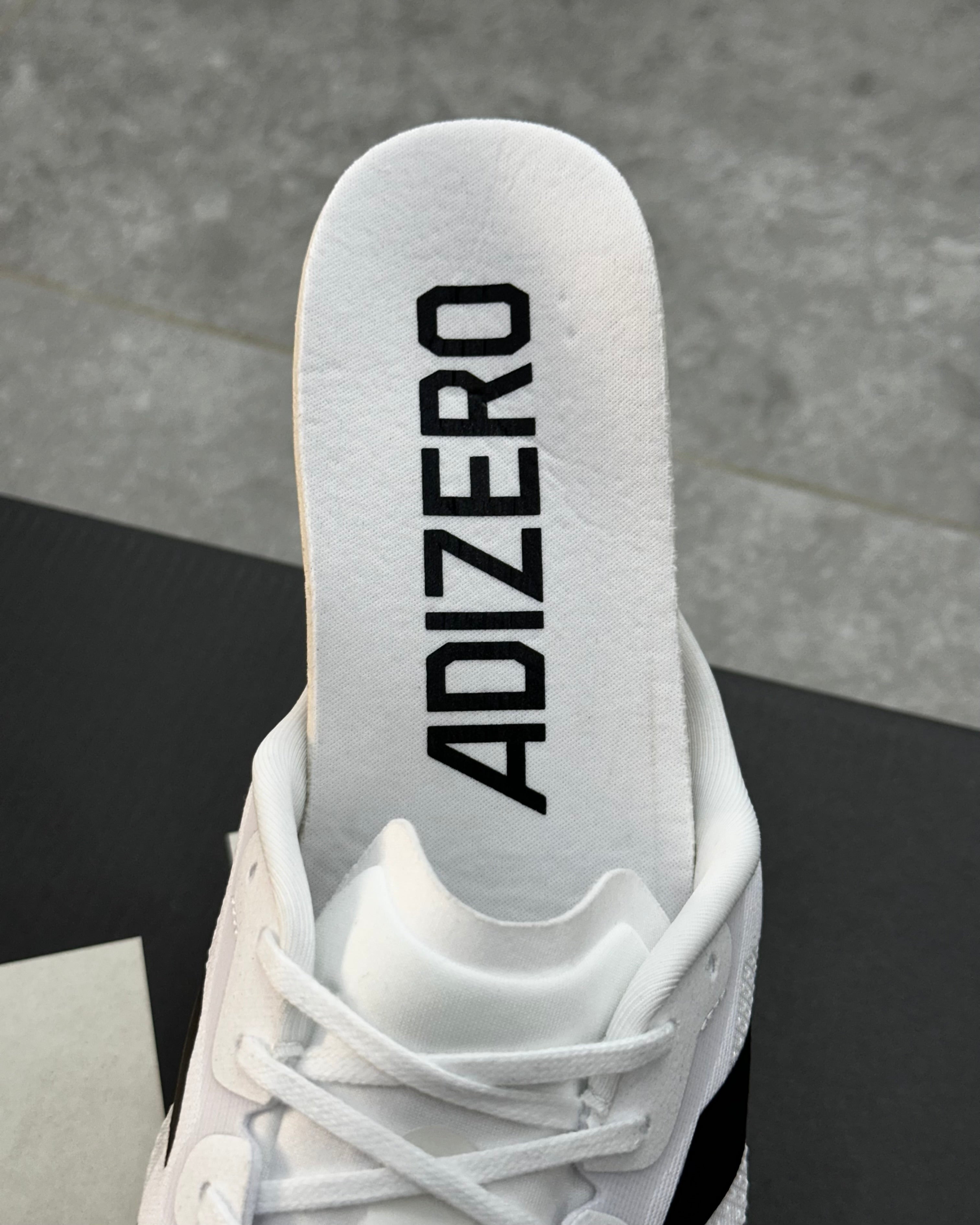 Adidas Adizero Evo SL White Black